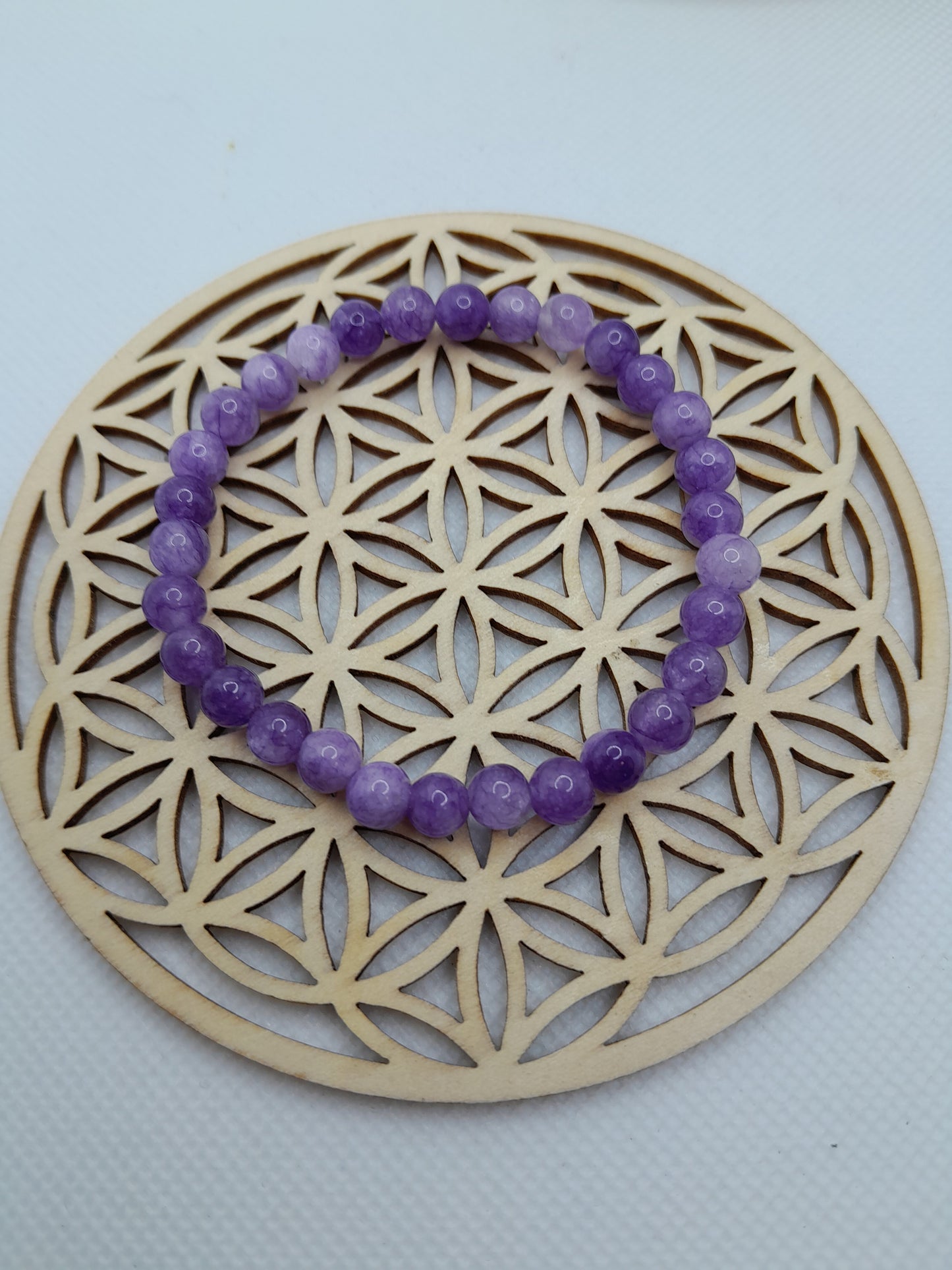 Bracelet en Pierre Naturelle - Améthyste