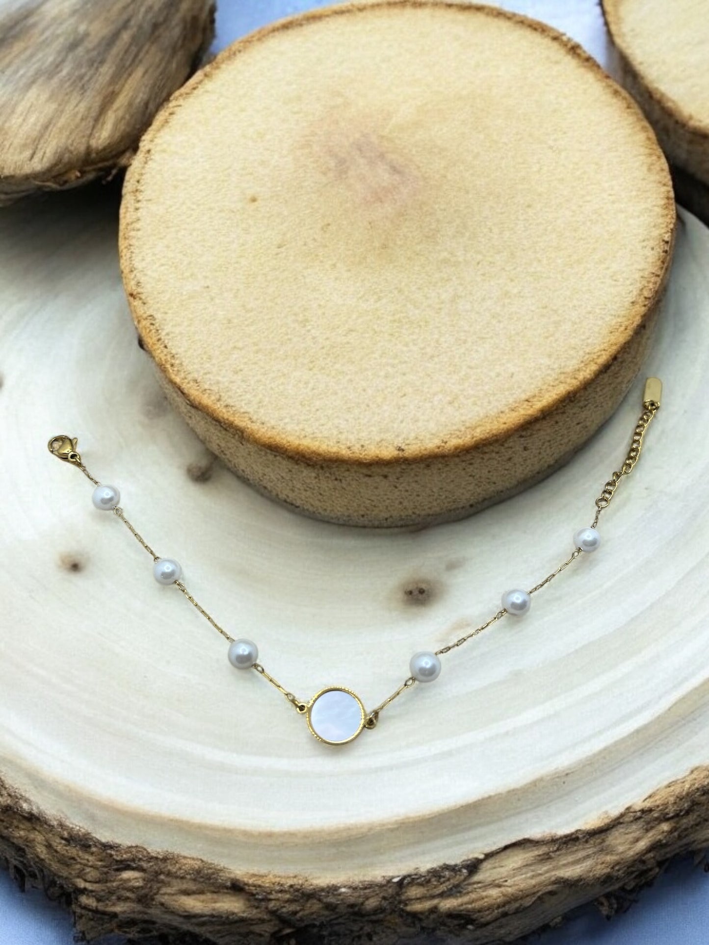 Bracelet Chaine fine Charme et élégant - Acier inoxydable doré