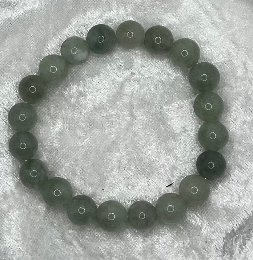Bracelet Pierre Naturelle (10 mm) Jade