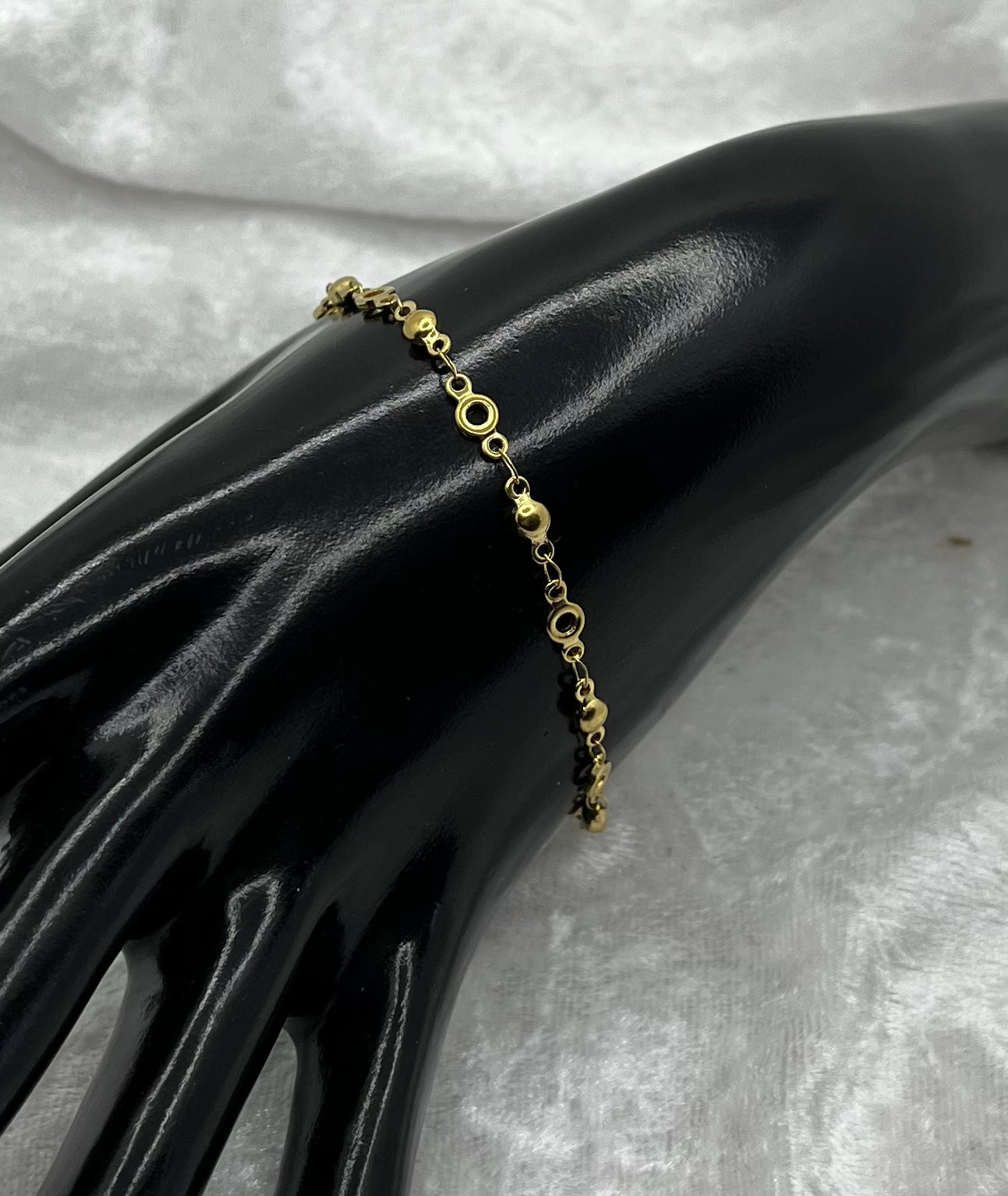 Bracelet Chaine Femme très chic - Acier inoxydable - Doré