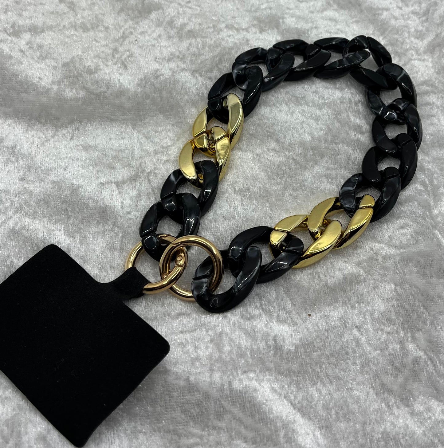 Bijou de téléphone Portable - bracelet chaine grosse maille