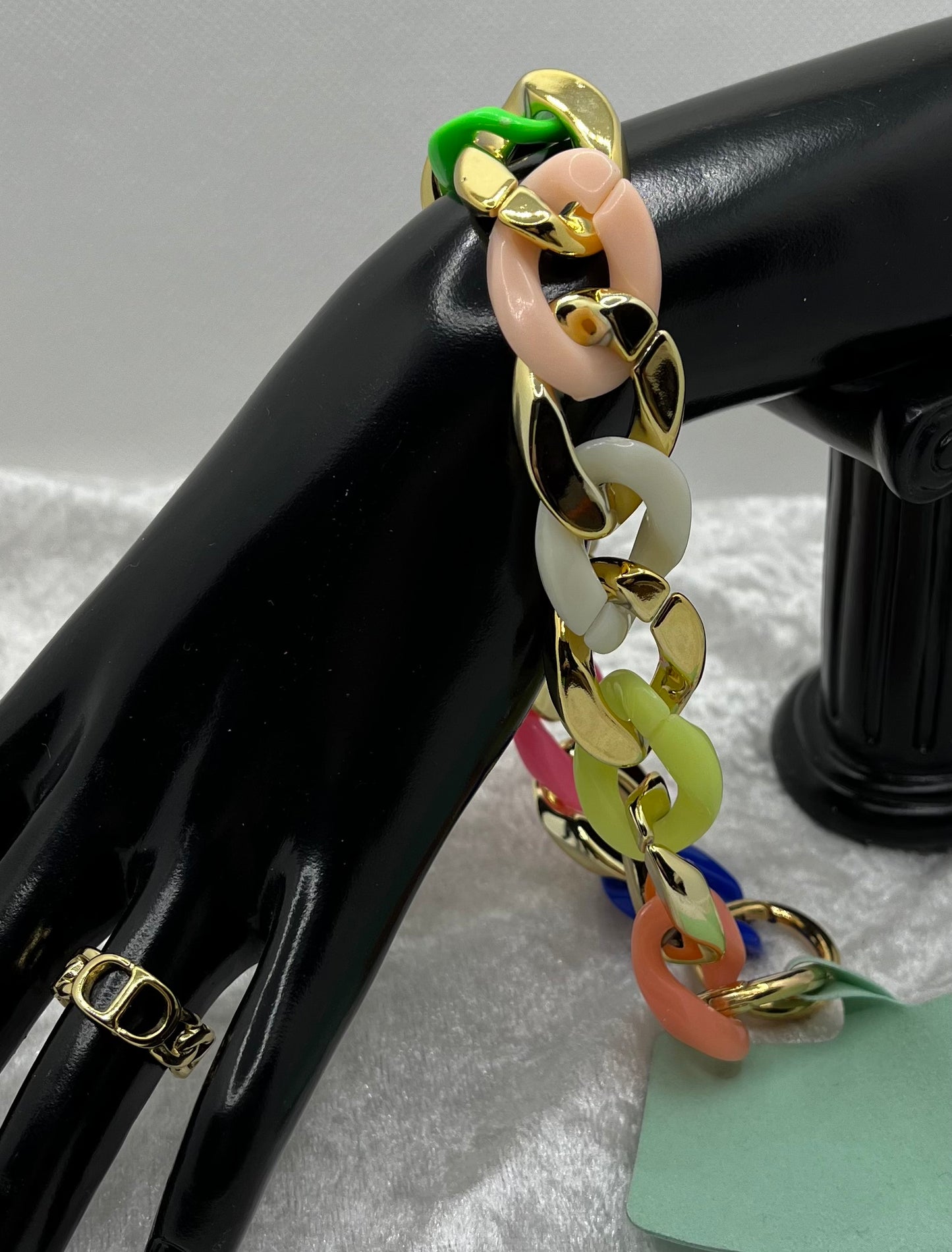 Bijou de téléphone Portable - bracelet chaine grosse maille