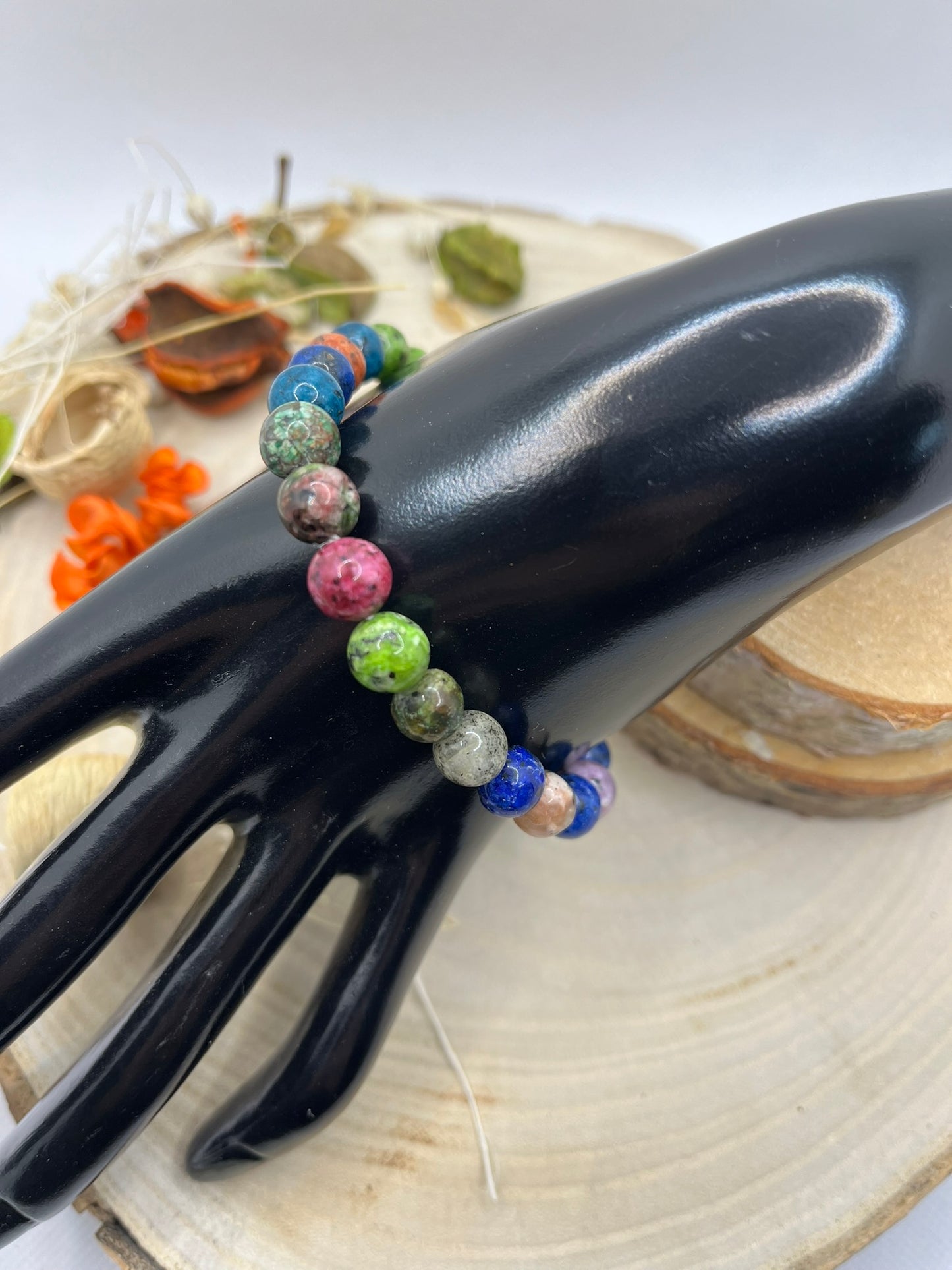 Bracelets Pierres naturelles - Granite multicouleur