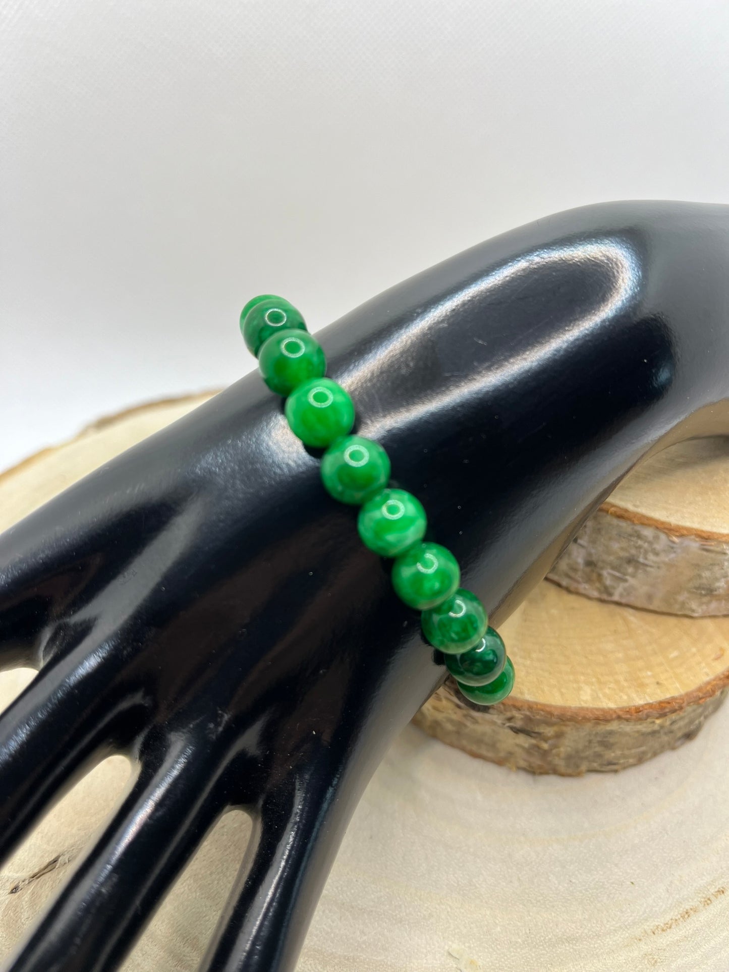 Bracelets Pierres - Jade vert