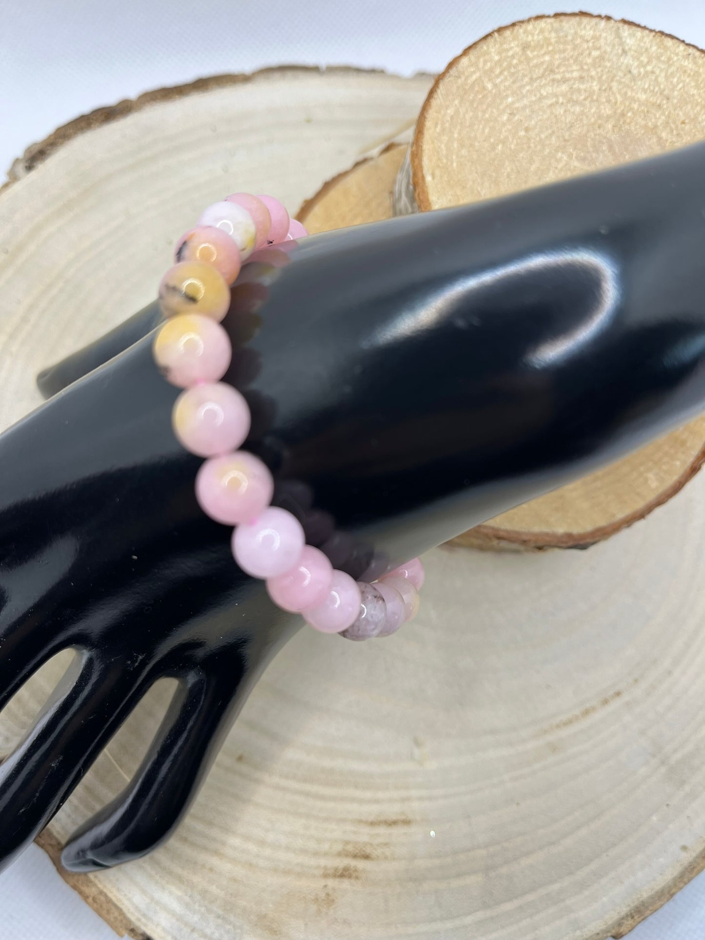 Bracelets Pierres - Opale Rose