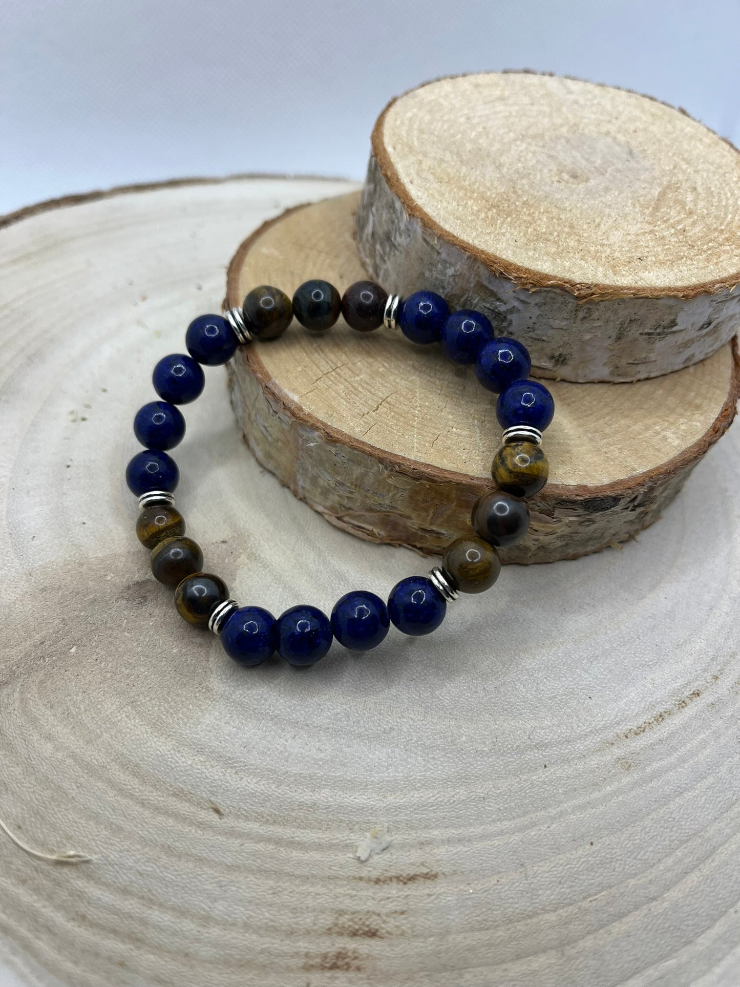 Bracelets Pierres - Lapis Lazuli / Oeil de Tigre
