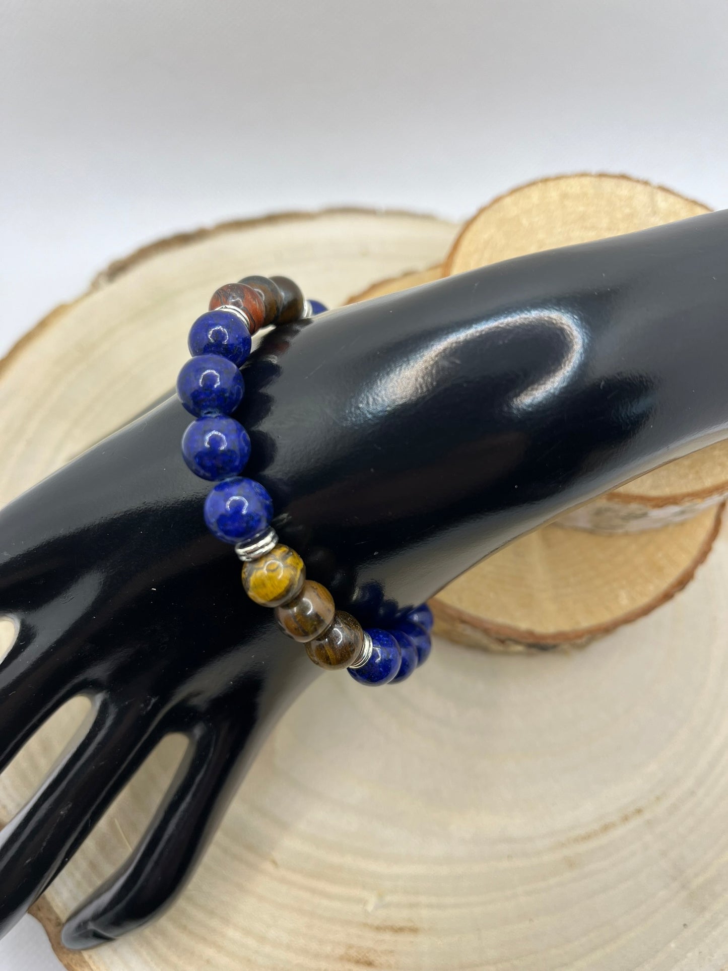 Bracelets Pierres - Lapis Lazuli / Oeil de Tigre