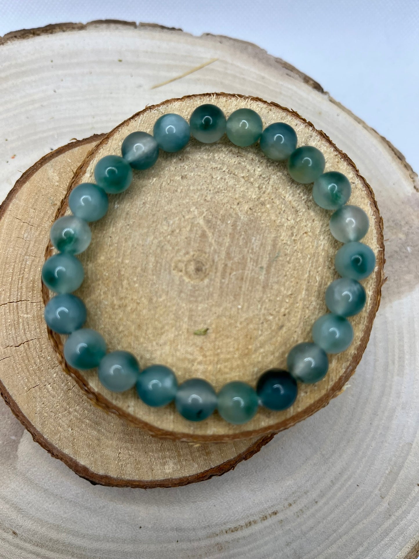 Bracelets Pierres - Jade vert
