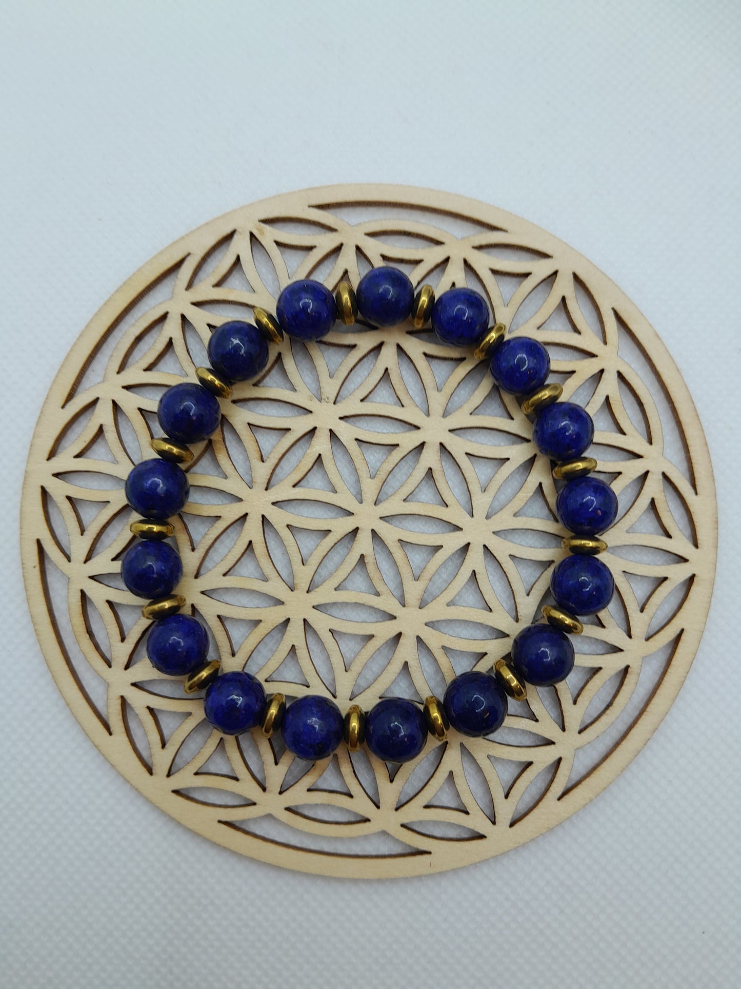 Bracelet en pierre naturelle - Lapis Lazuli