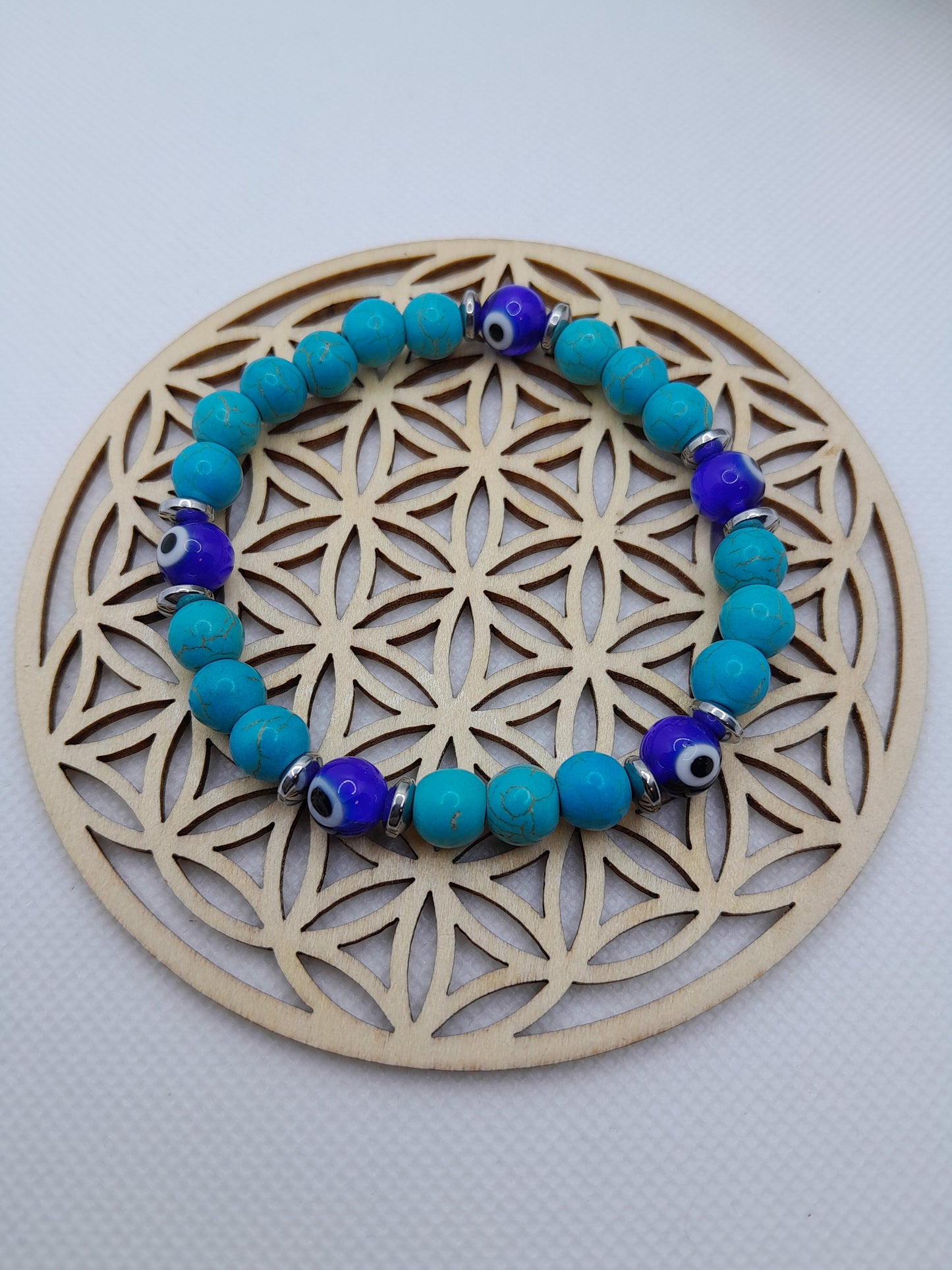 Bracelets en Pierre Naturelle - Turquoise