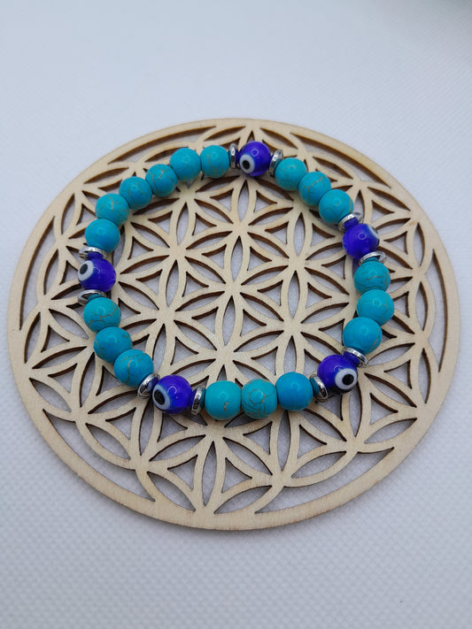 Bracelets en Pierre Naturelle - Turquoise