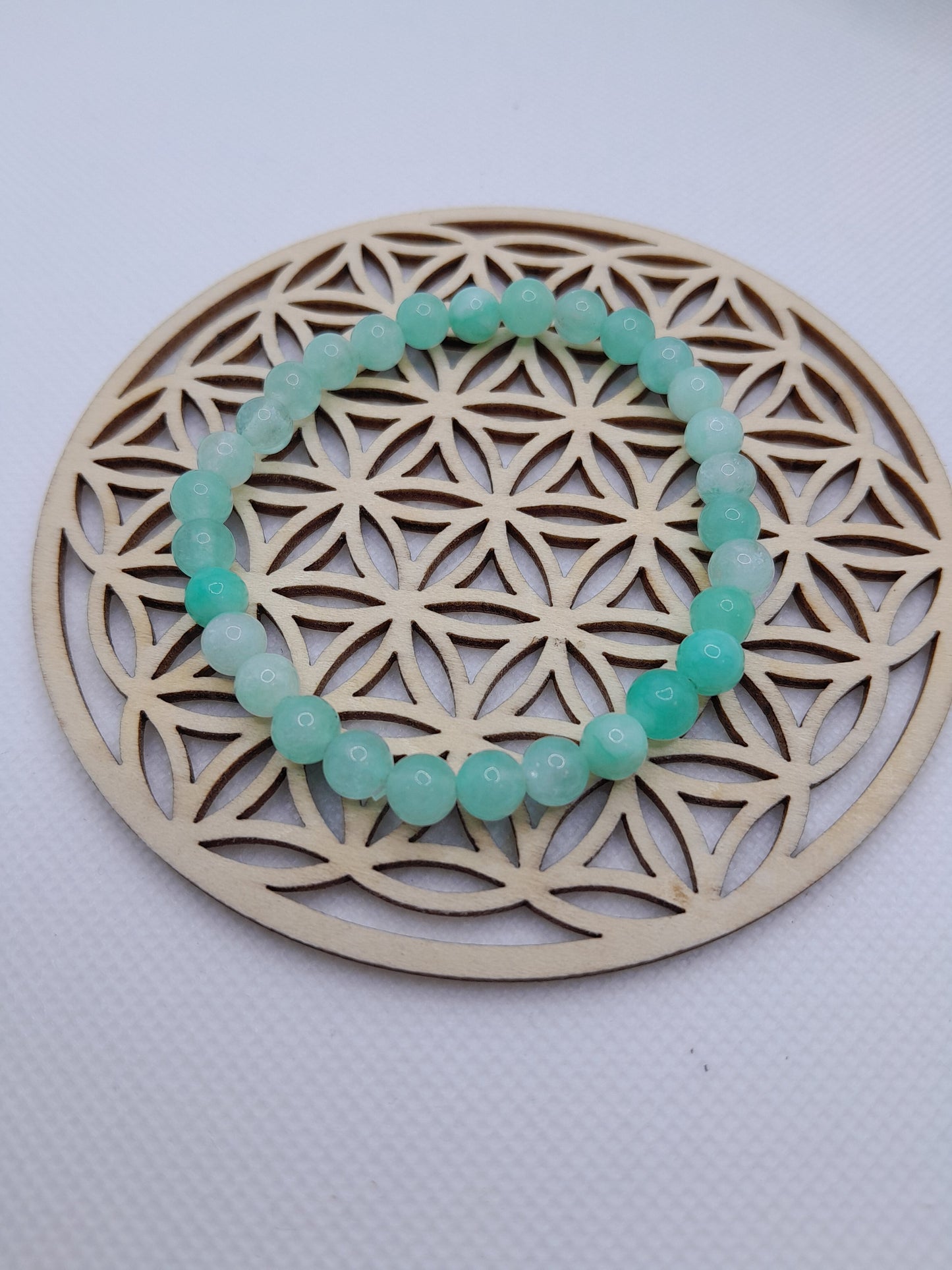 Bracelet en Pierre Naturelle - Jade - 6 mm