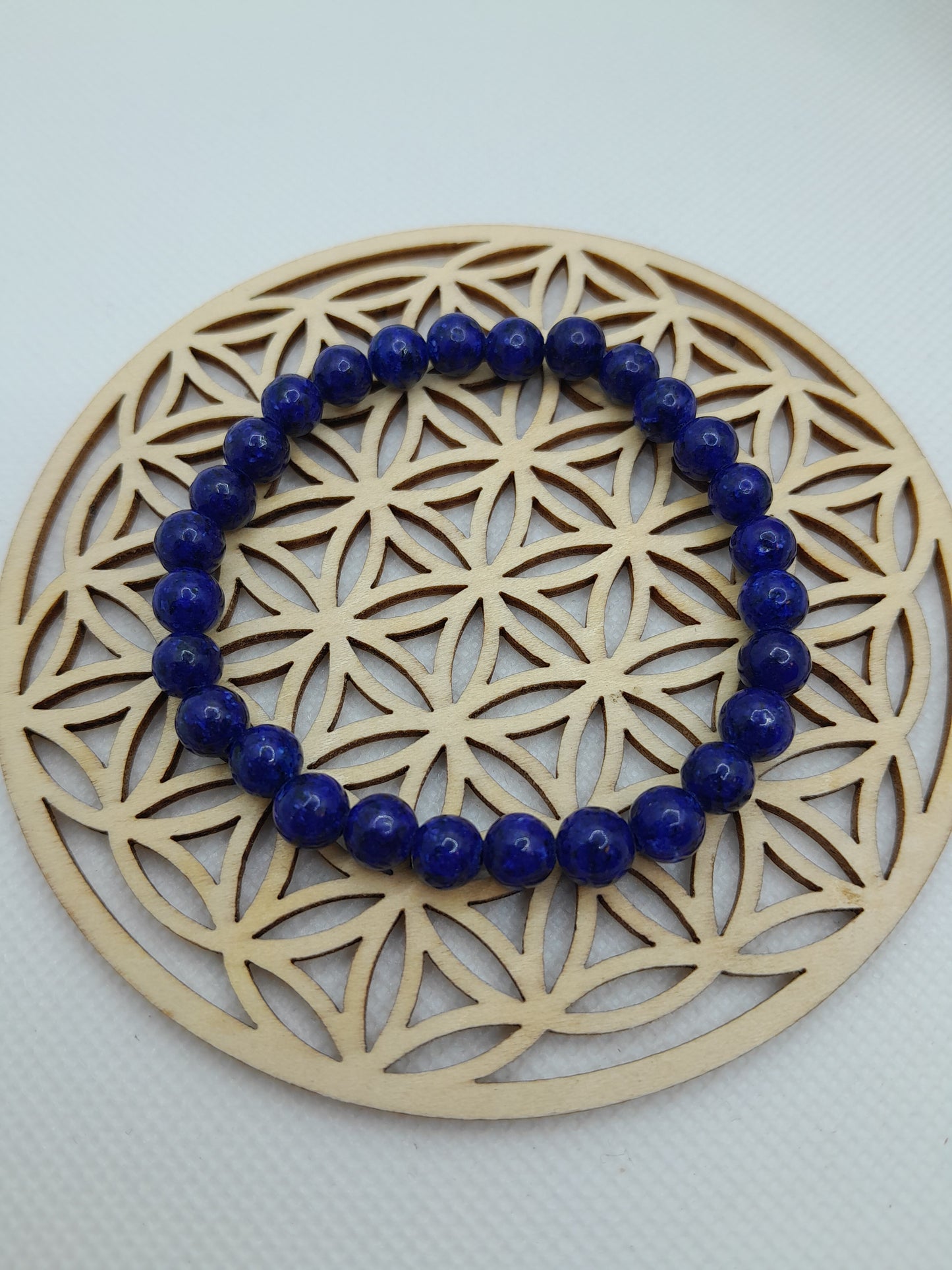 Bracelet en Pierre Naturelle - Lapis Lazuli - 6 mm