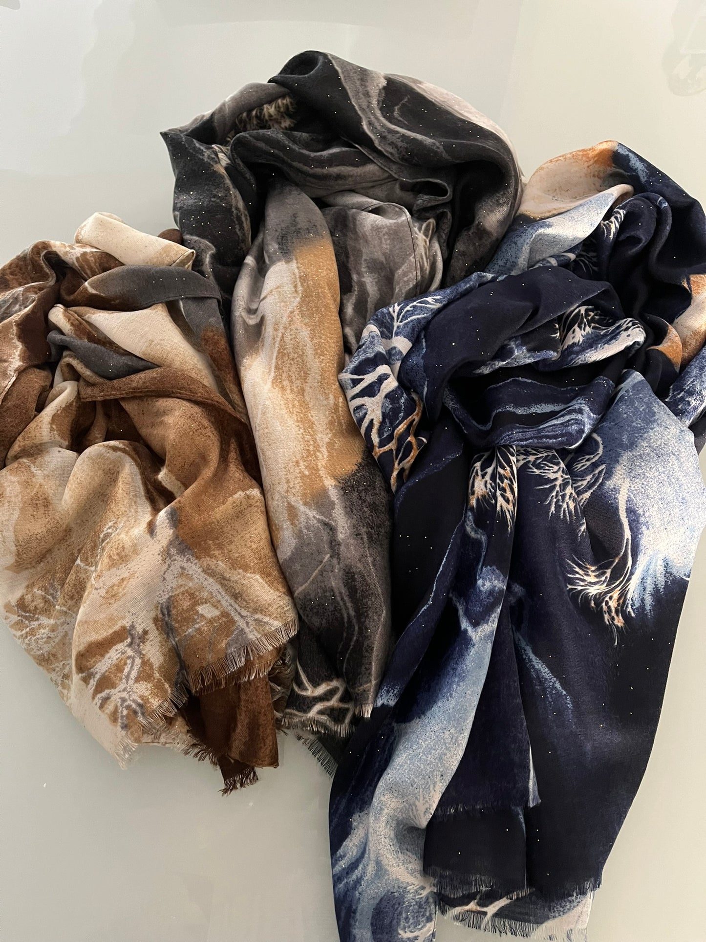 Foulard Femme douce et chic avec ses nuances de couleurs