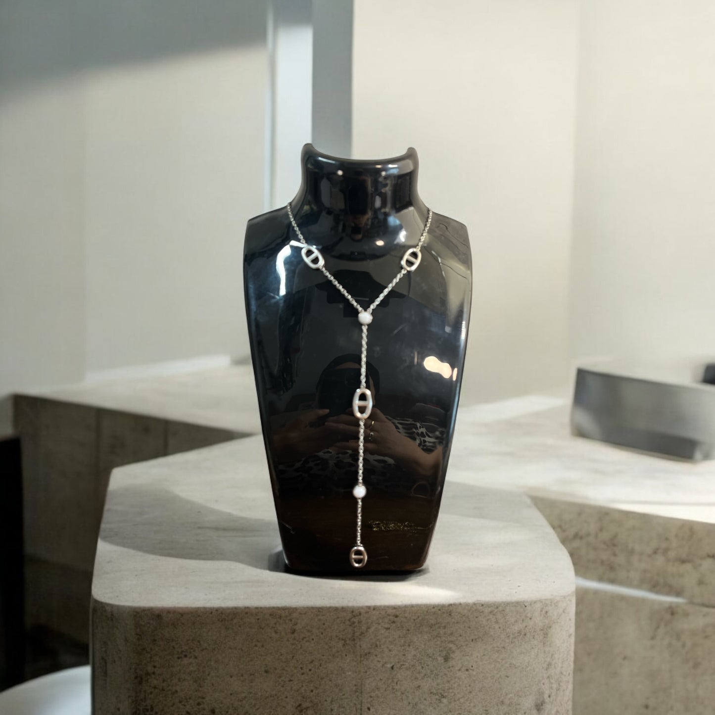 Collier chaine fine très élégant mode - Acier inoxydable Doré ou en Argenté