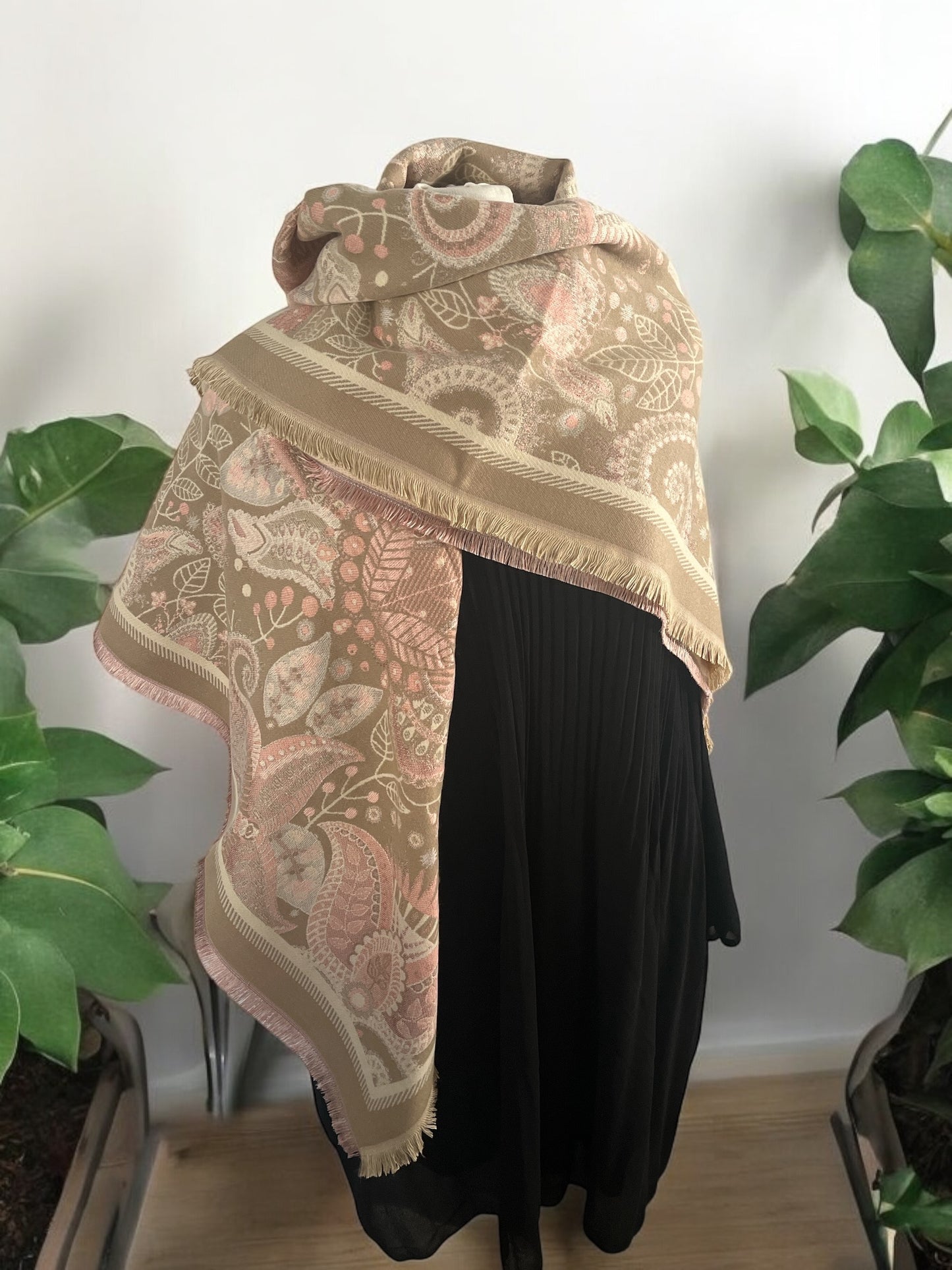 Echarpe Carré douce Toucher cashmere Très chic - 3 couleurs disponibles
