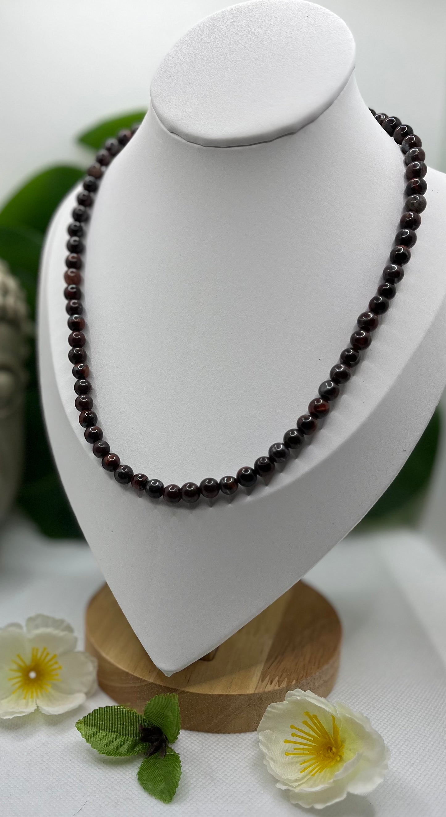 Collier en Pierre Naturelle - Oeil de Taureau
