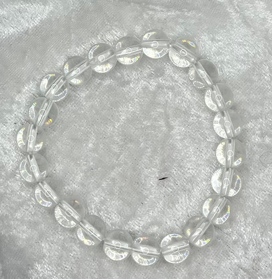 Bracelets Pierres Naturelles (10 mm) - Cristal de ROCHE