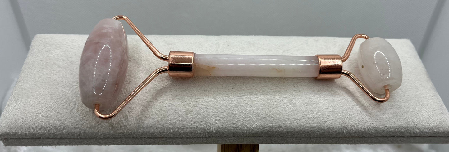 Rouleau de Massage - Quartz Rose