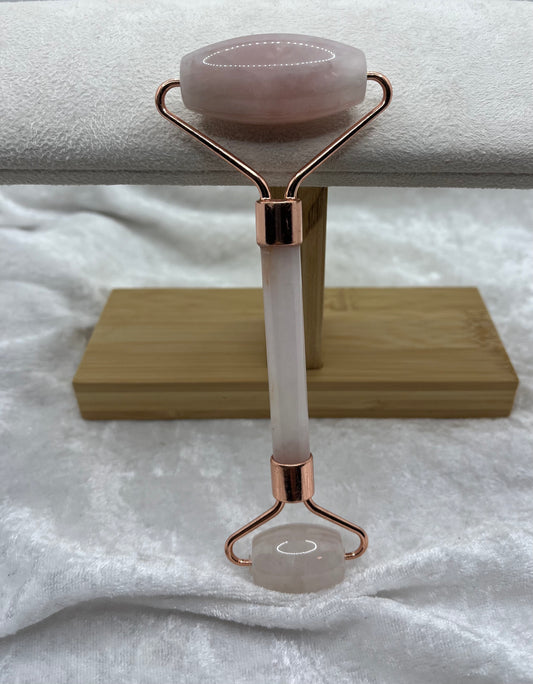 Rouleau de Massage - Quartz Rose