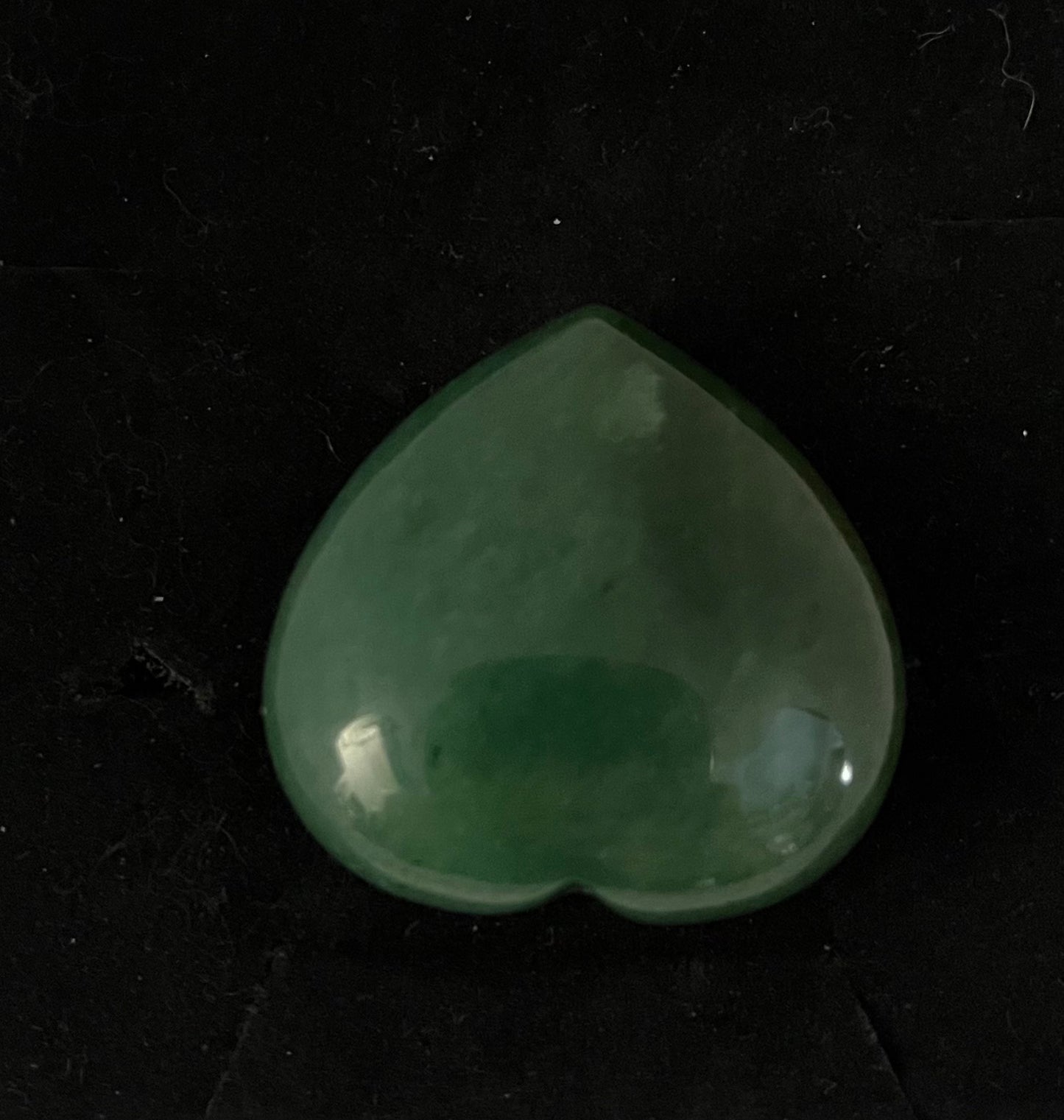 Coeur en Pierre Naturelle  Aventurine Verte - 40 mm