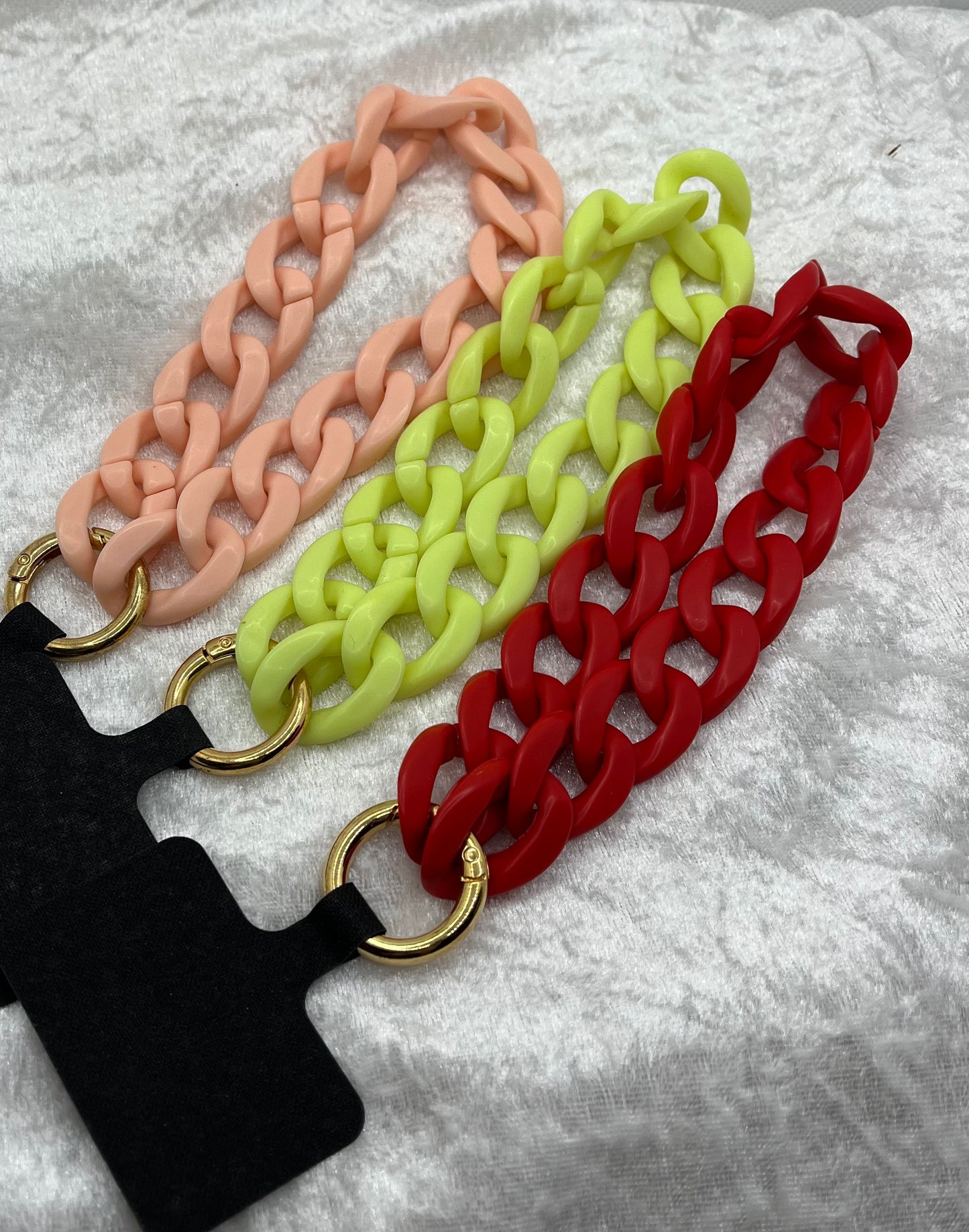 Bijou de téléphone Portable - bracelet chaine grosse maille