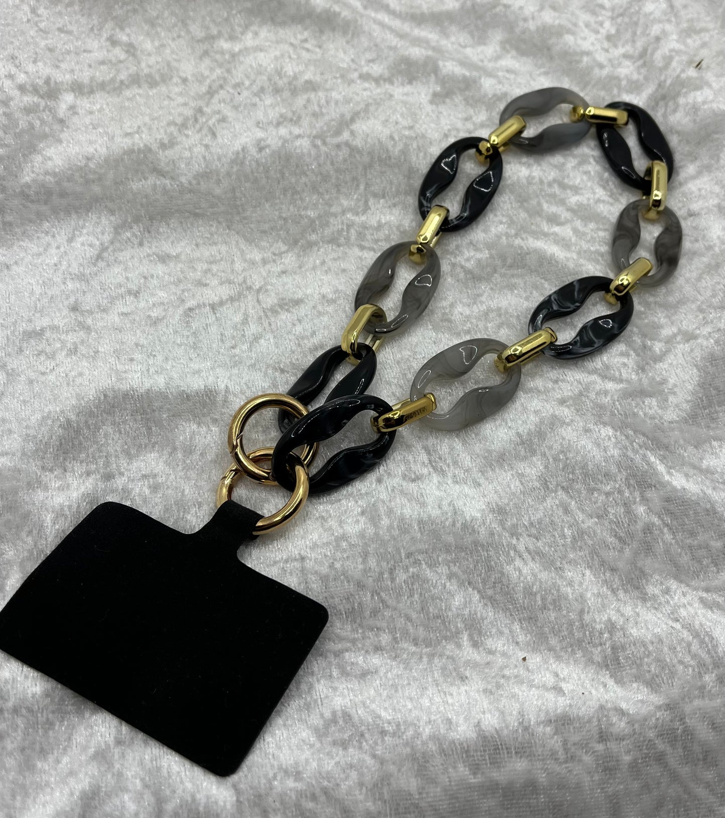 Bijou de téléphone Portable - bracelet chaine grosse maille