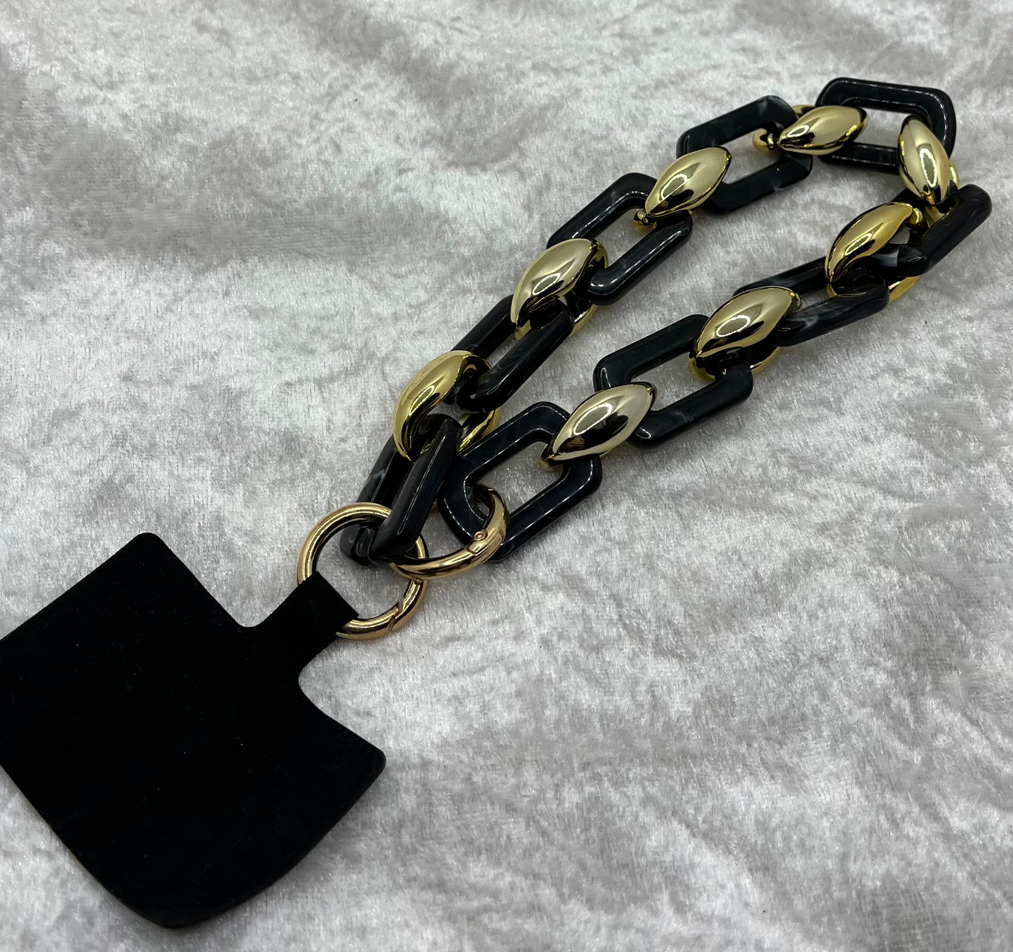 Bijou de téléphone Portable - bracelet chaine grosse maille