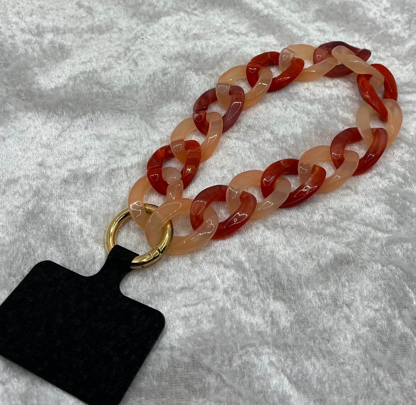 Bijou de téléphone Portable - bracelet chaine grosse maille