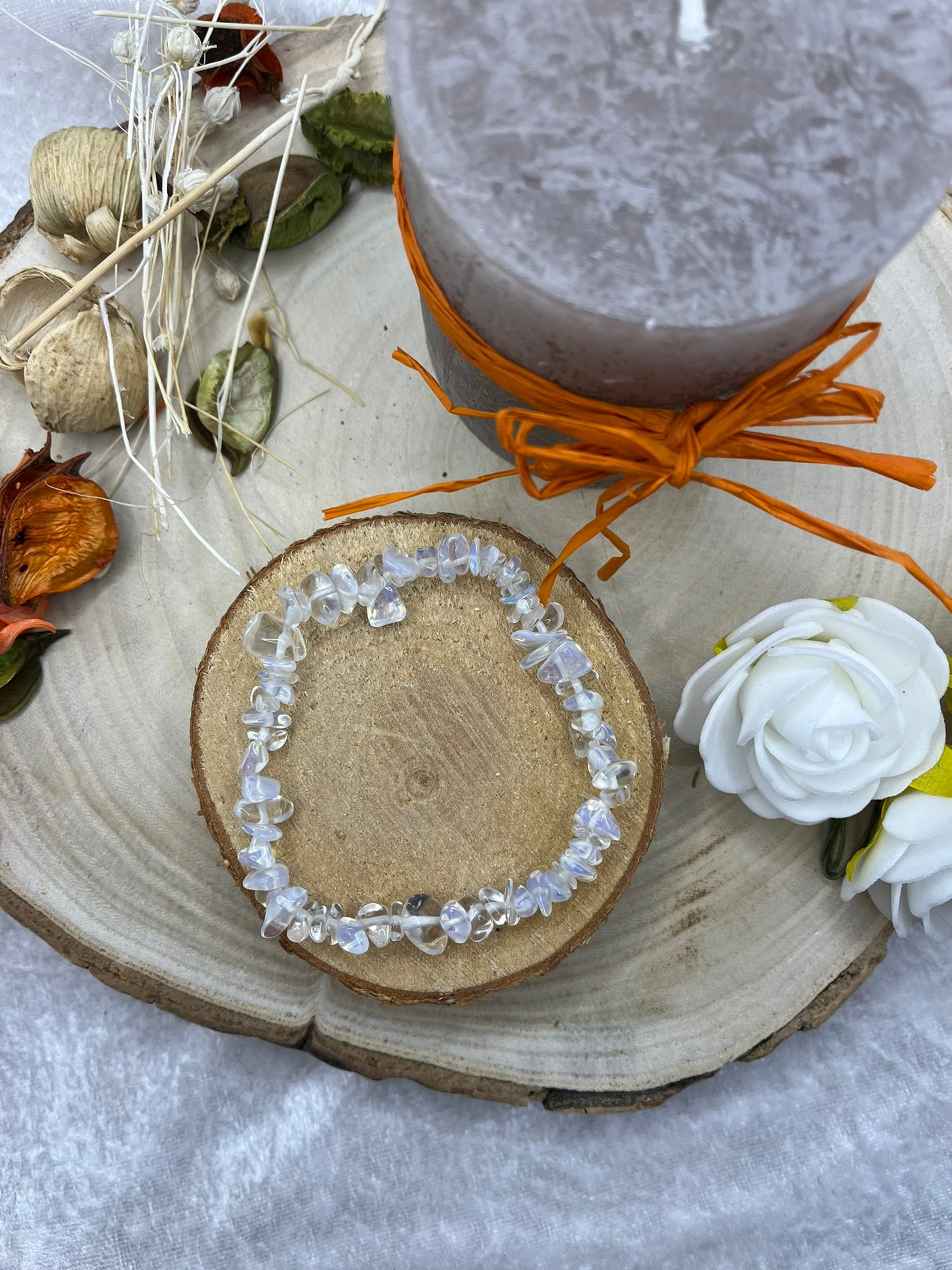 Bracelet en Pierres Naturelles - Cristal de roche