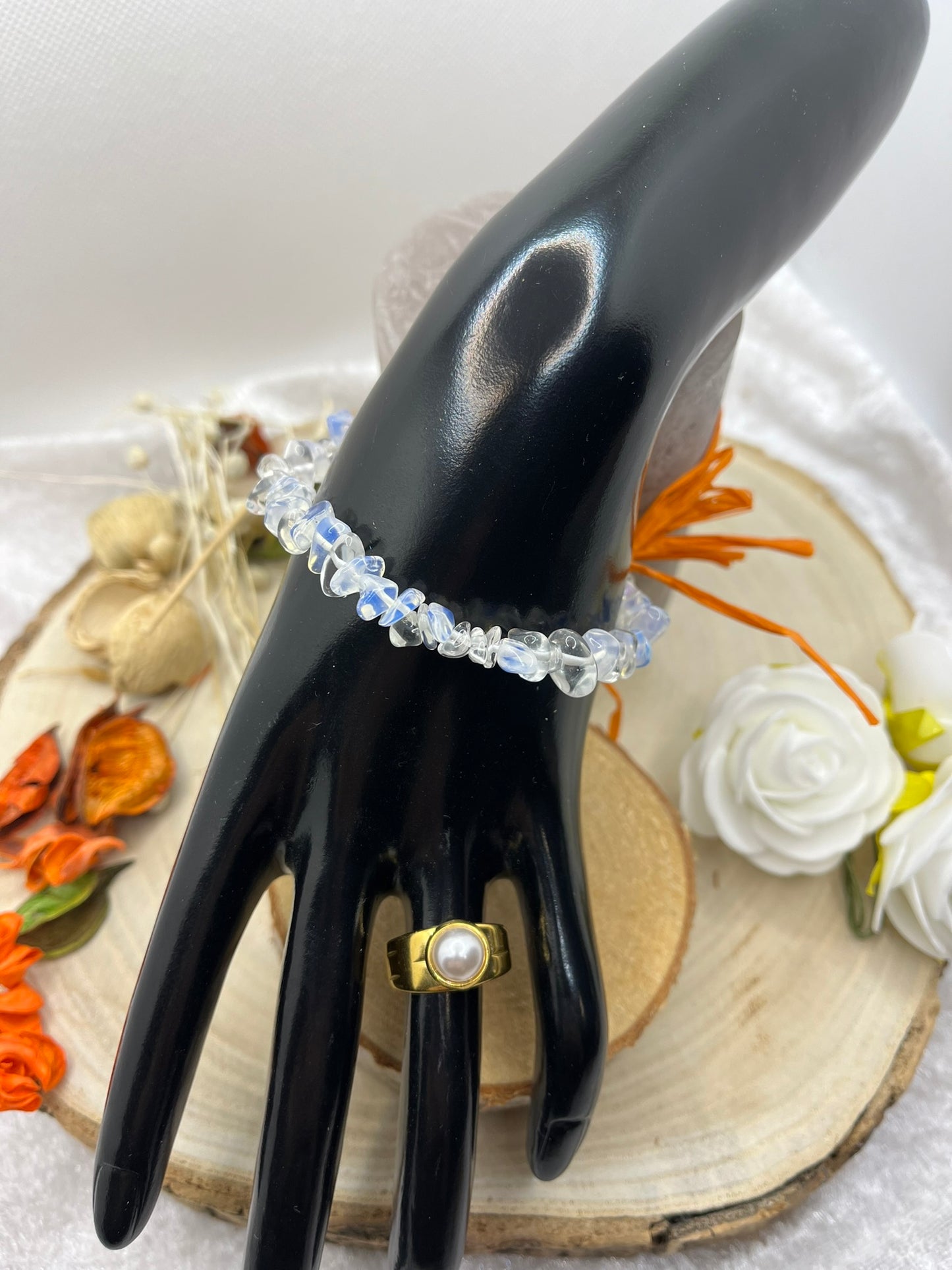 Bracelet en Pierres Naturelles - Cristal de roche