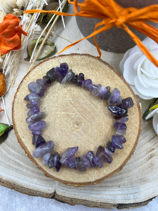 Bracelet en Pierres naturelles - Améthyste