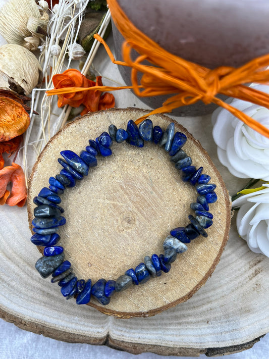 Bracelet en Pierres Naturelles - Lapis Lazuli