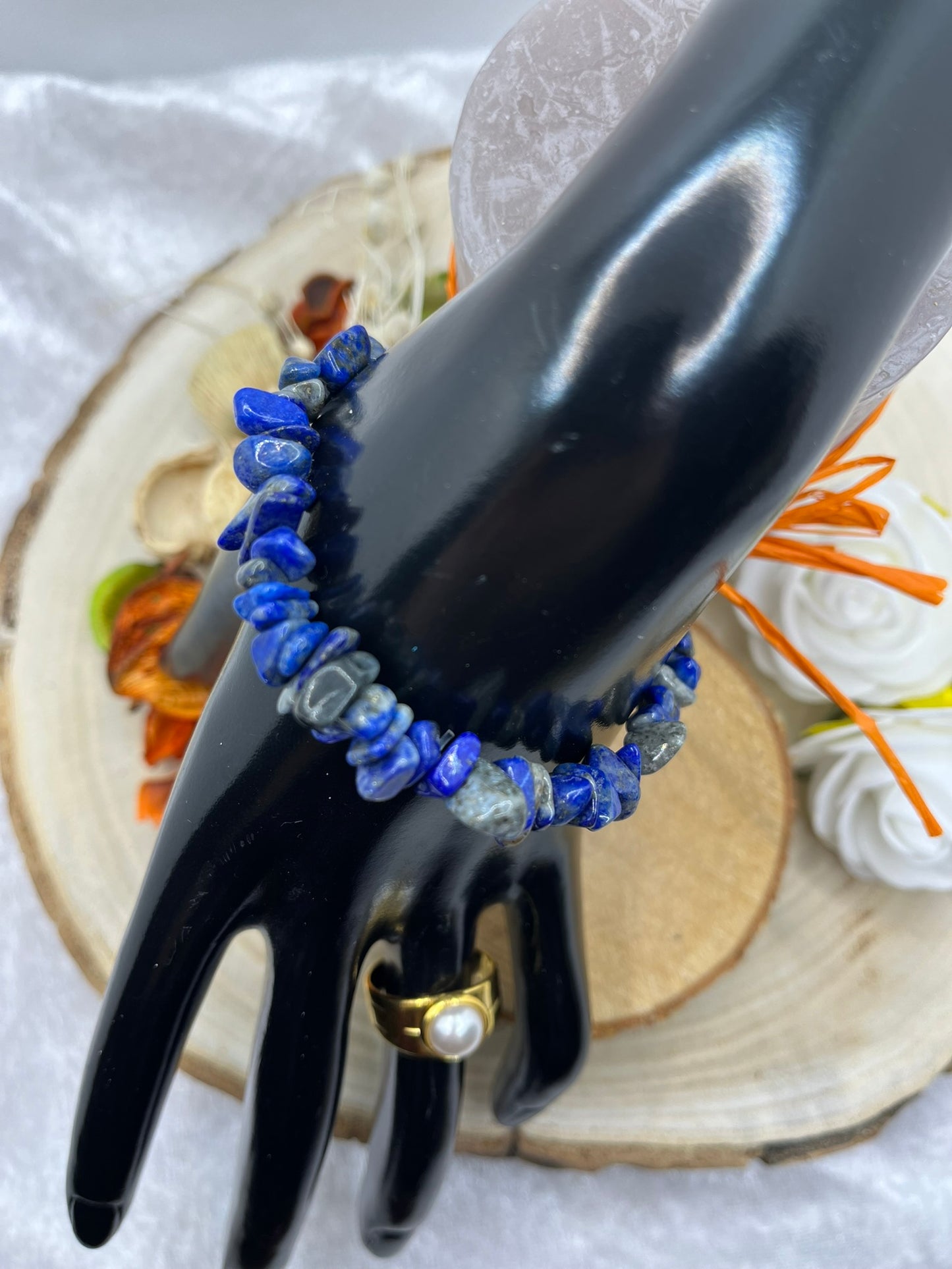 Bracelet en Pierres Naturelles - Lapis Lazuli