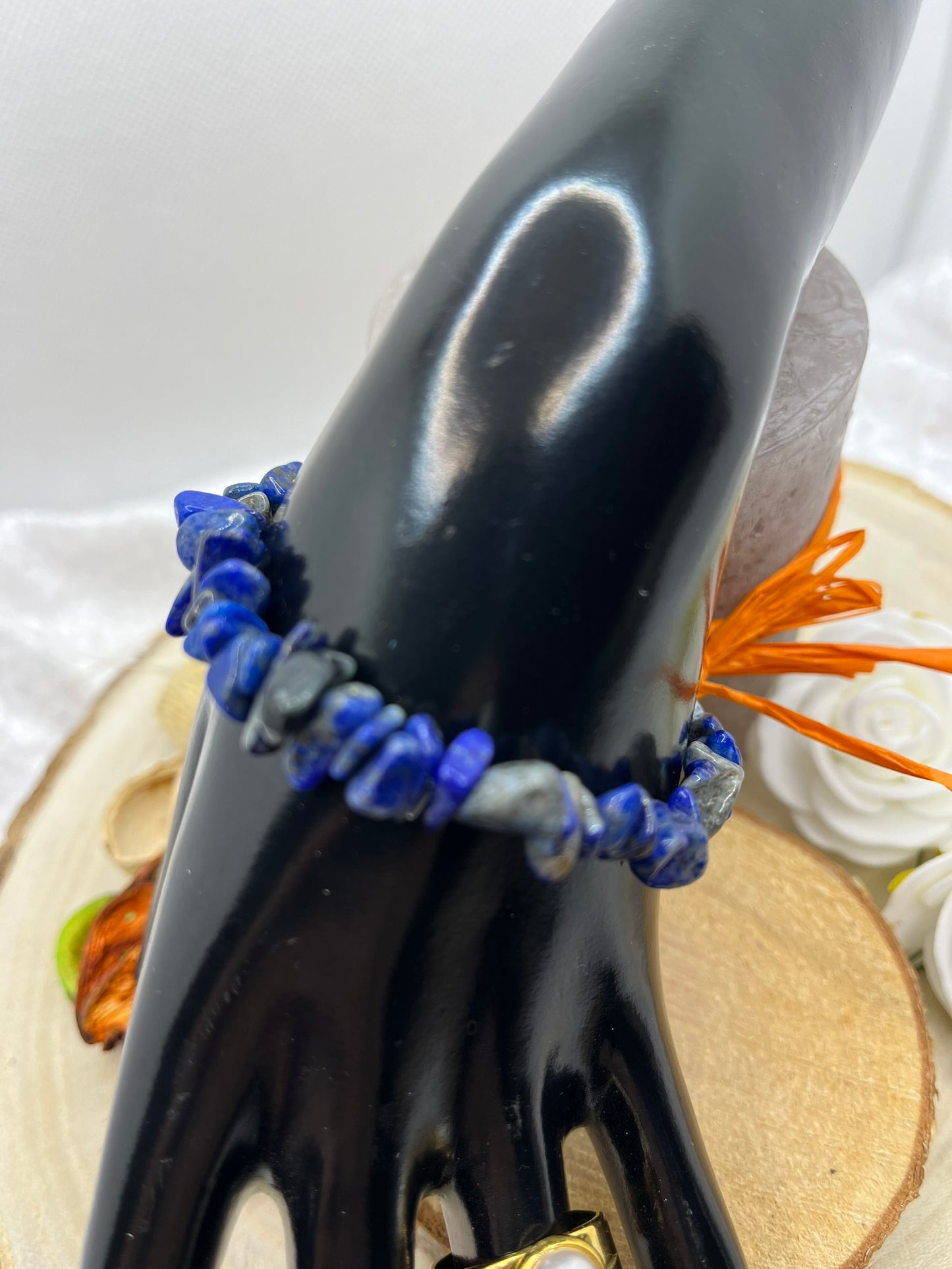Bracelet en Pierres Naturelles - Lapis Lazuli