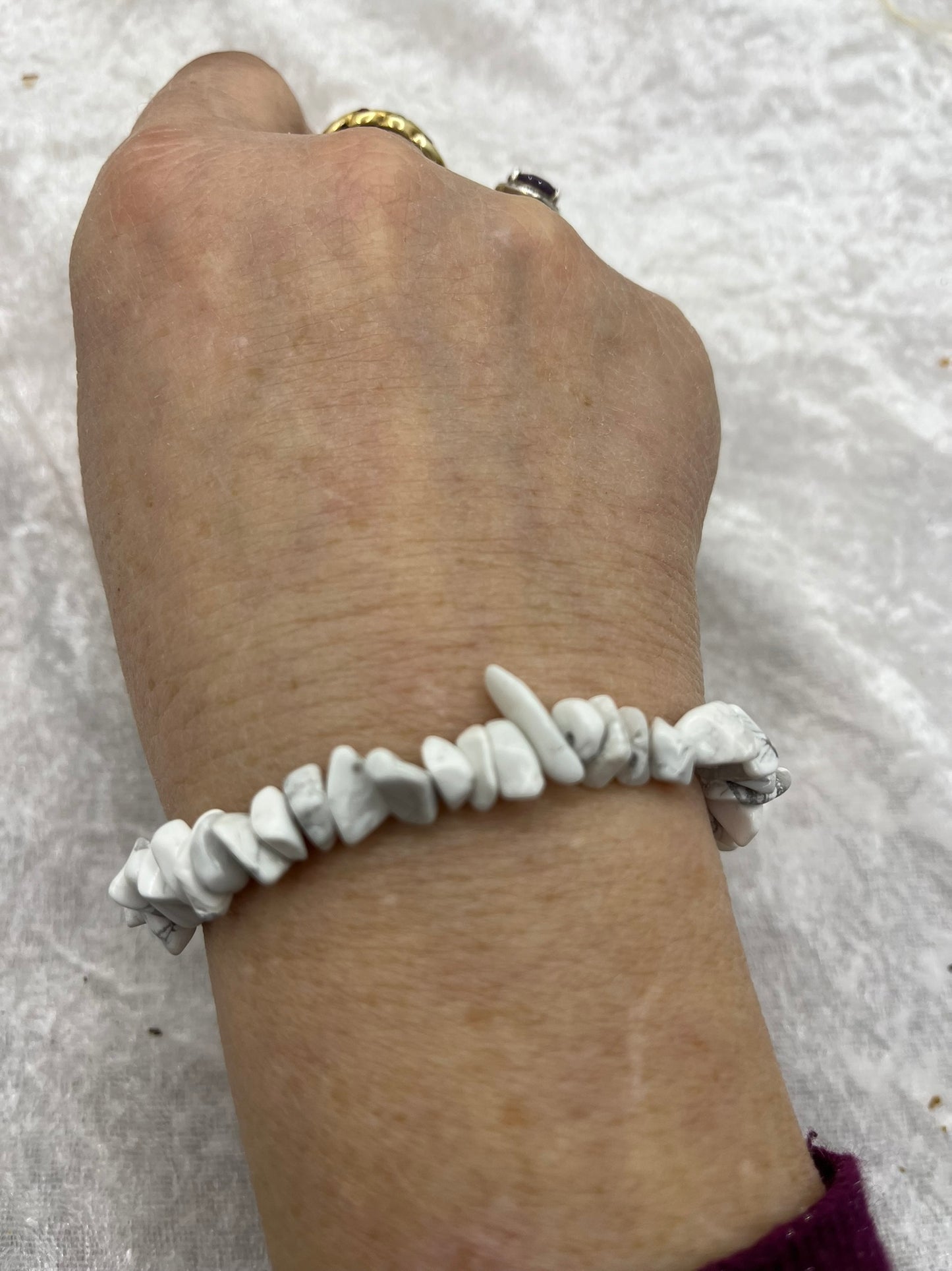Bracelet en Pierres Naturelles - Howlite