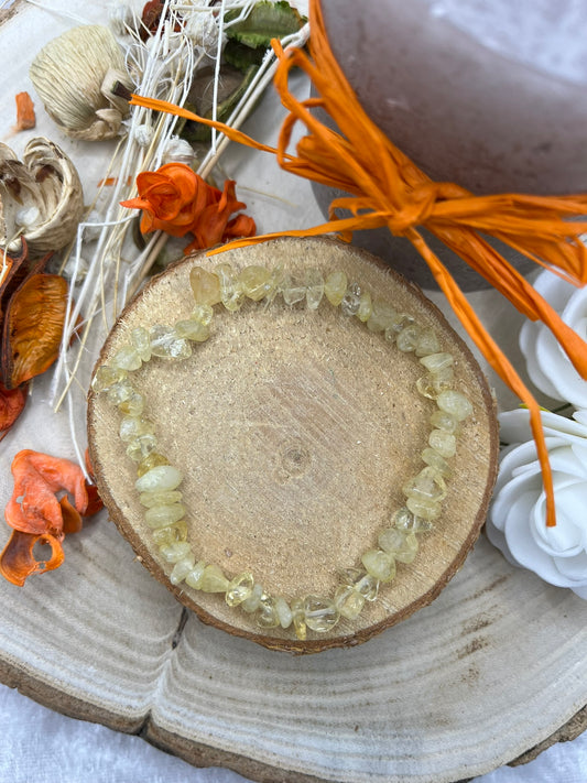Bracelet en Pierres Naturelles - Citrine