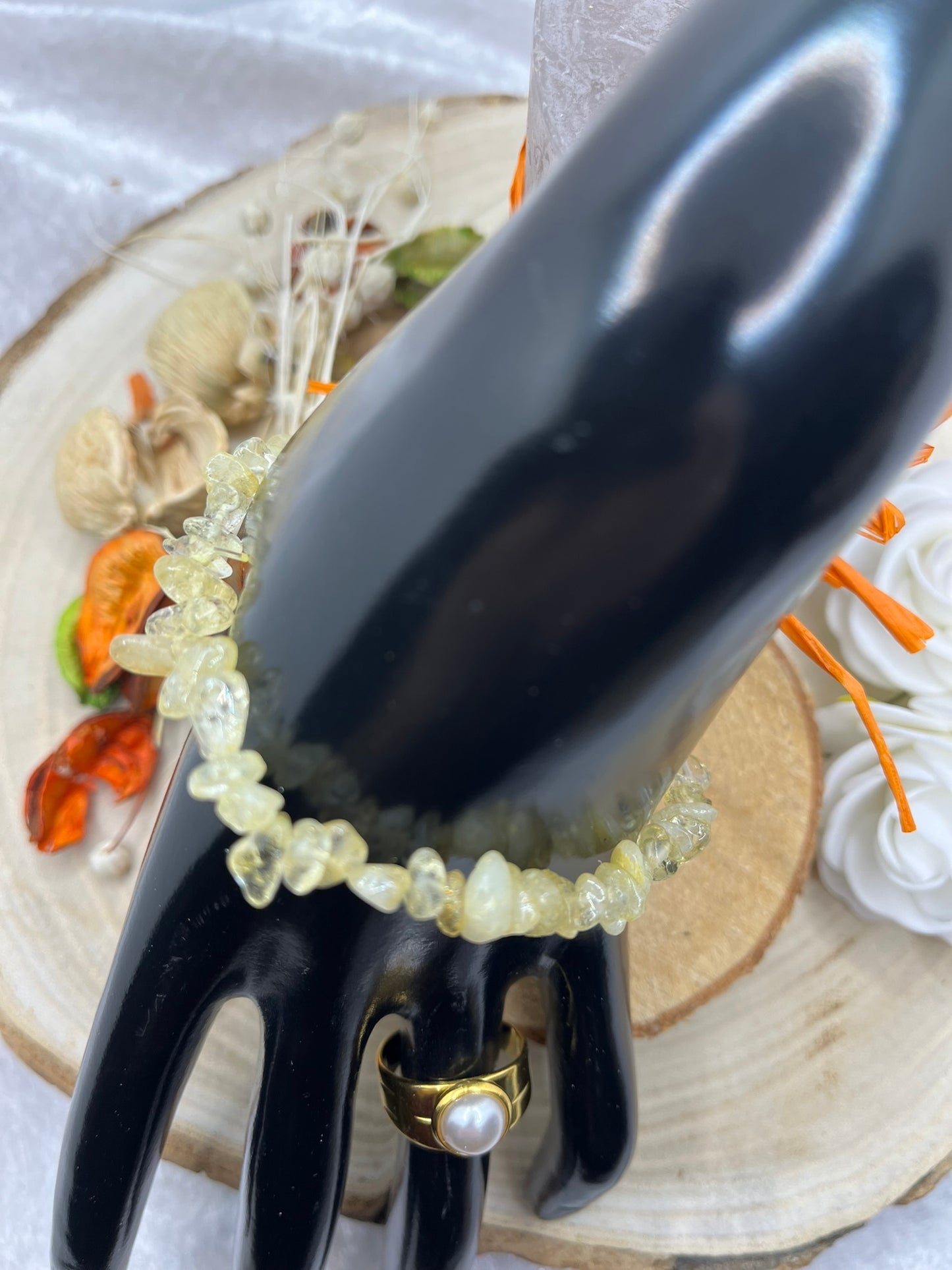 Bracelet en Pierres Naturelles - Citrine
