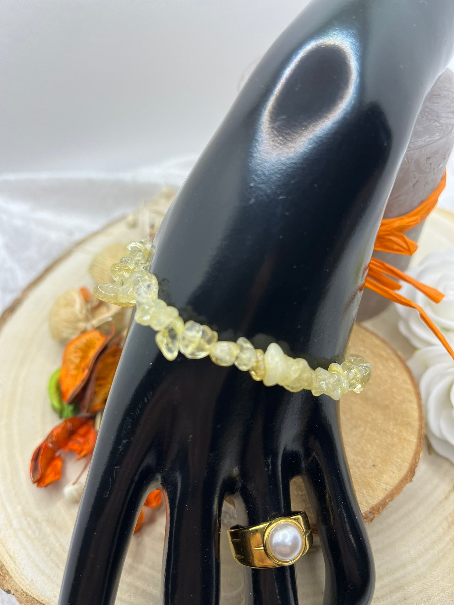 Bracelet en Pierres Naturelles - Citrine