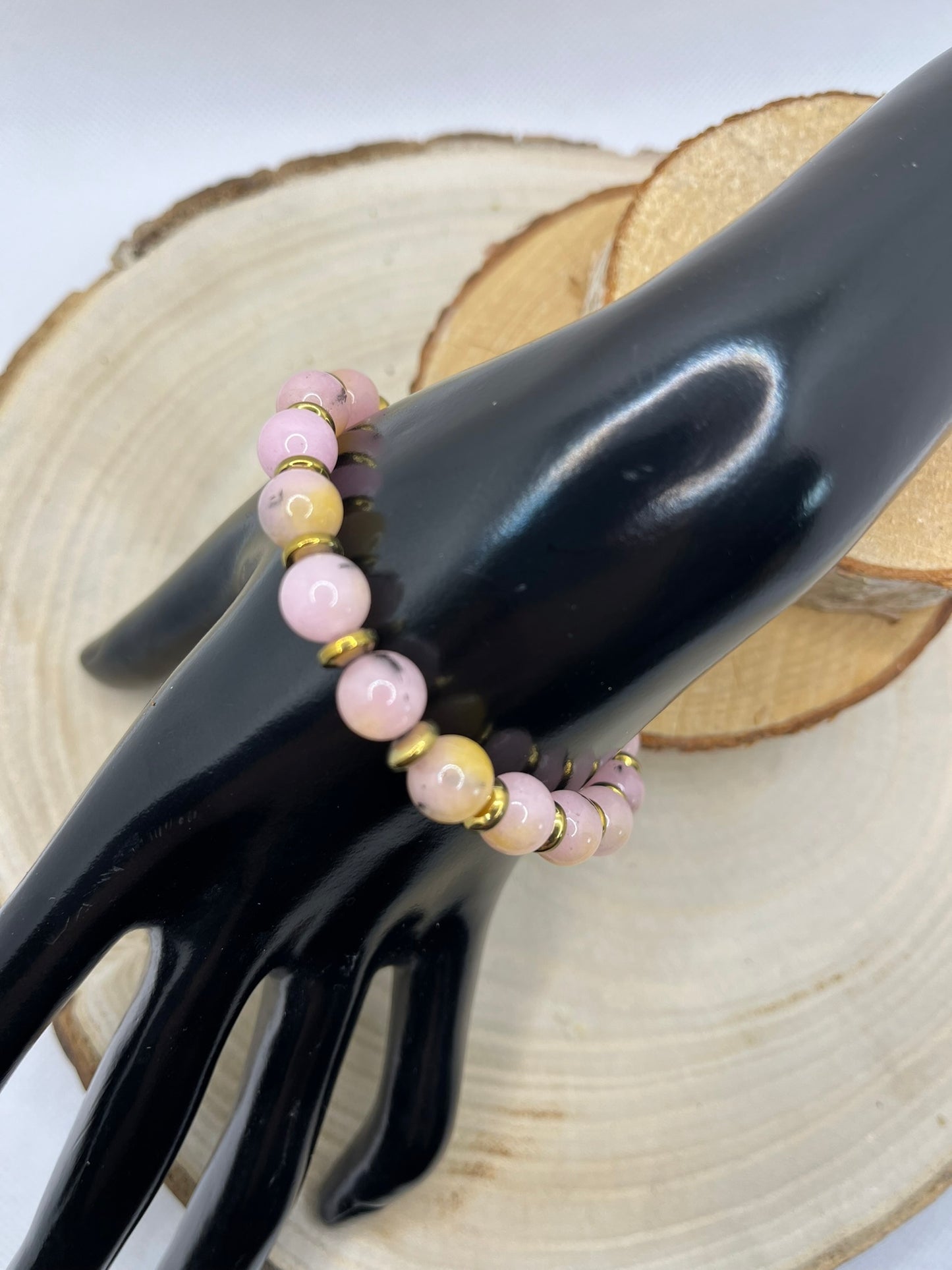 Bracelets Pierres - Opale Rose