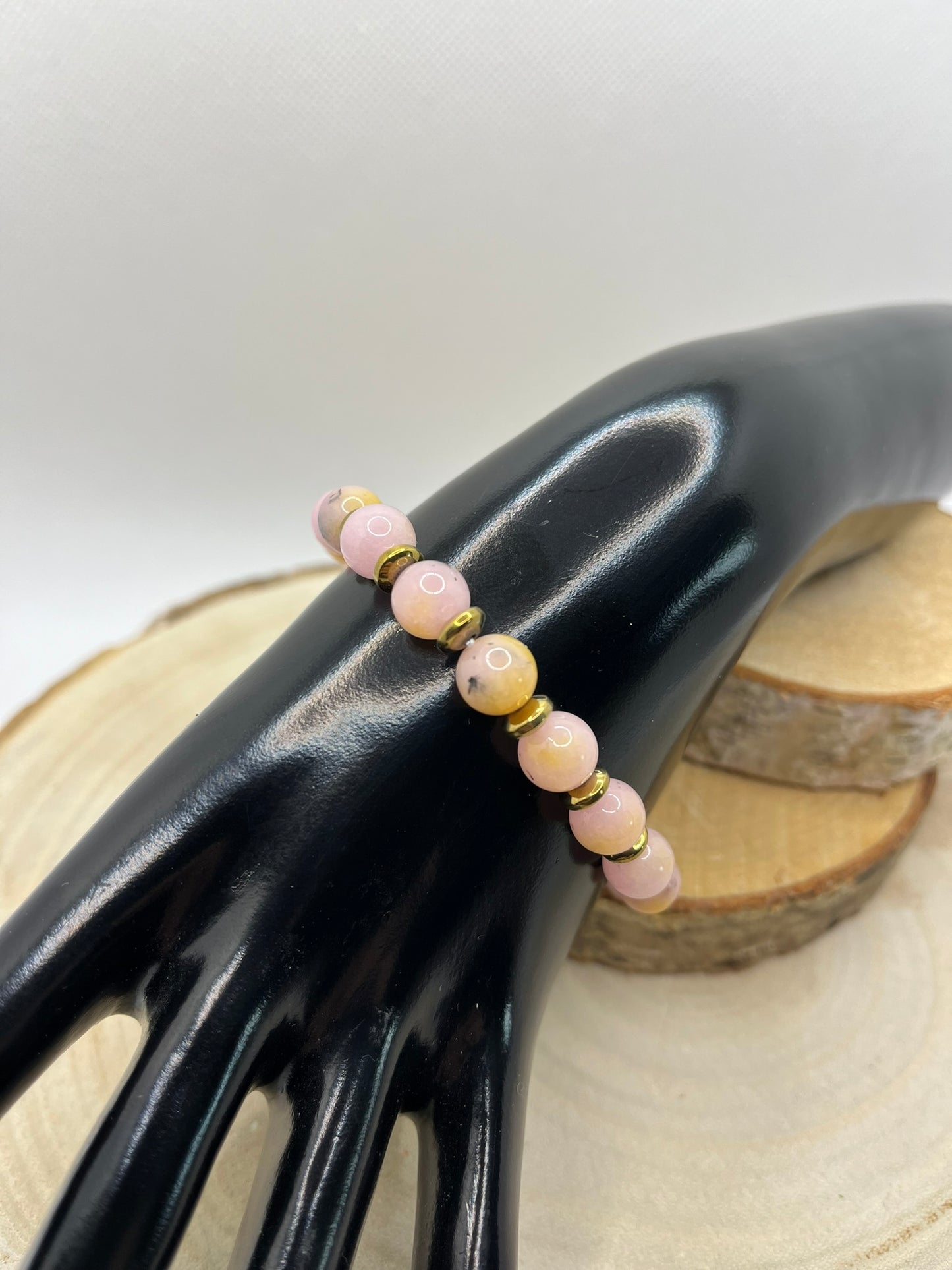 Bracelets Pierres - Opale Rose