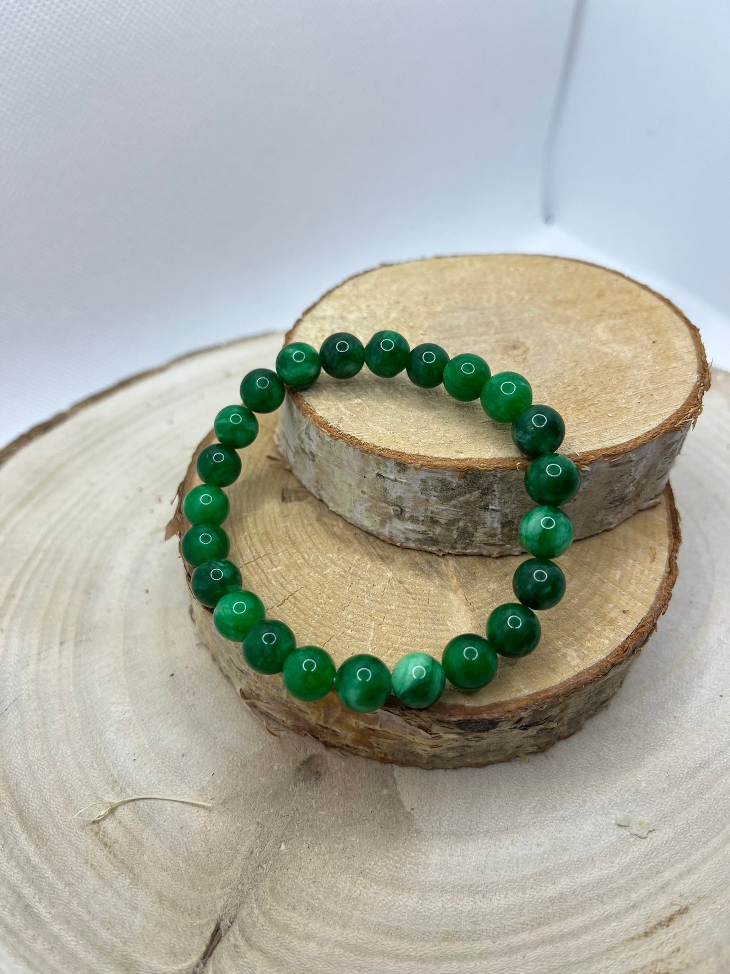 Bracelets Pierres - Jade vert