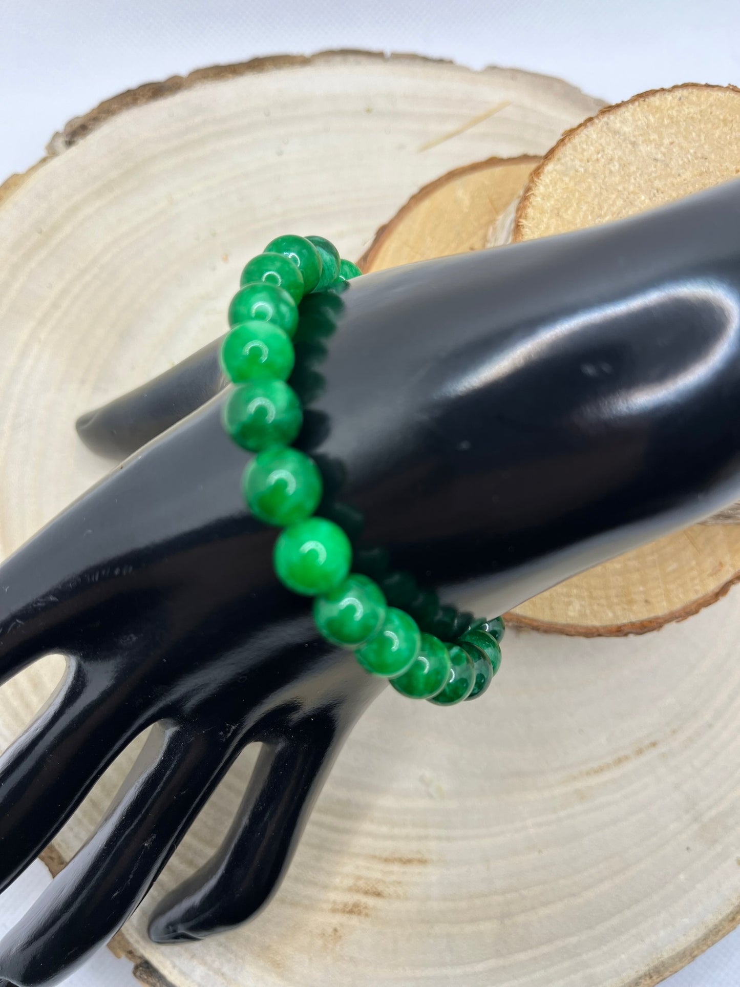 Bracelets Pierres - Jade vert