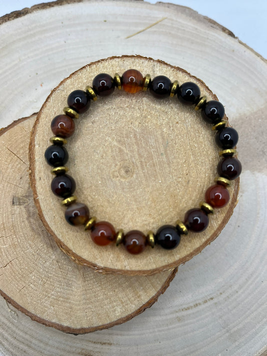 Bracelets Pierres - Cornaline