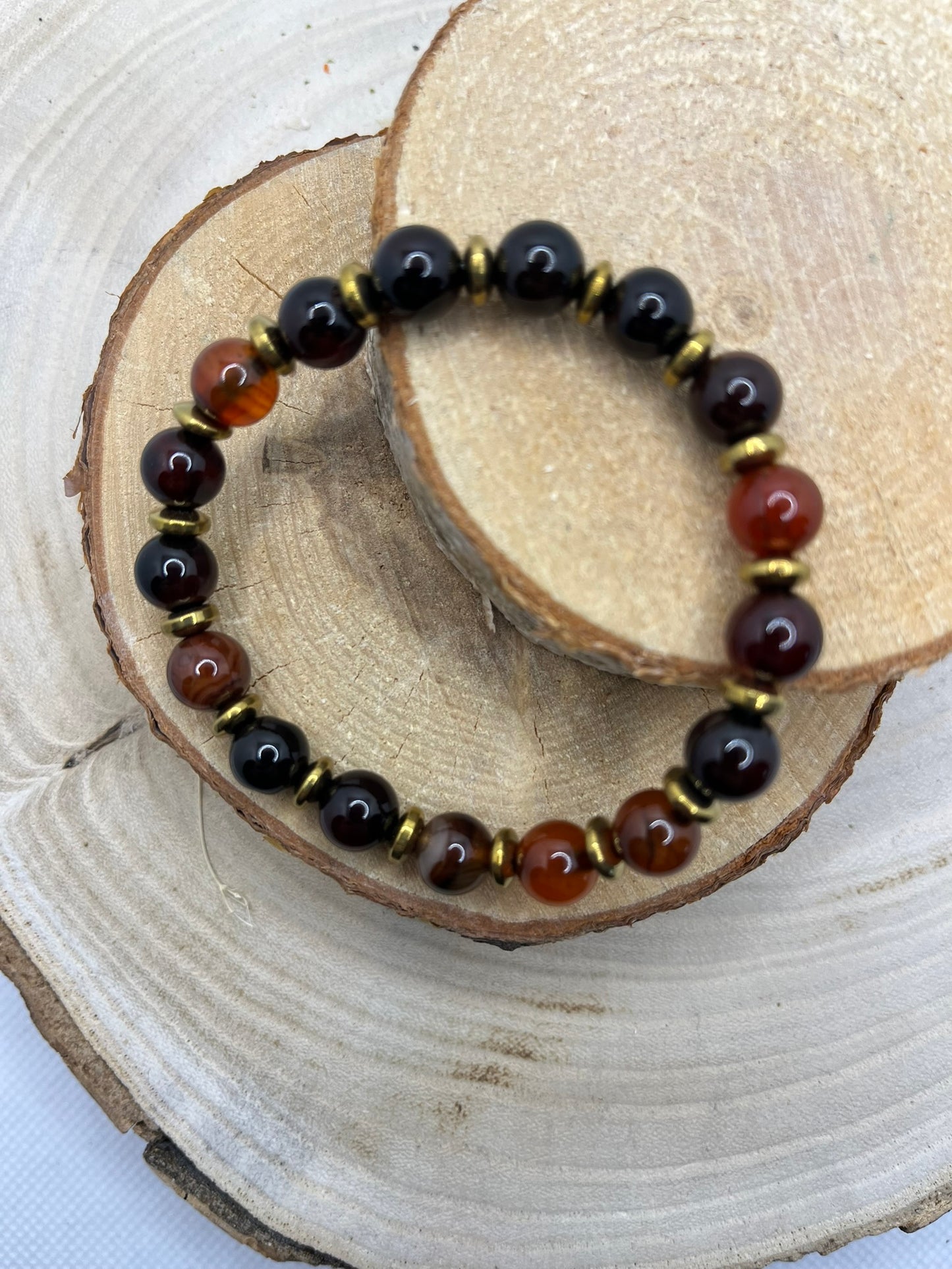 Bracelets Pierres - Cornaline