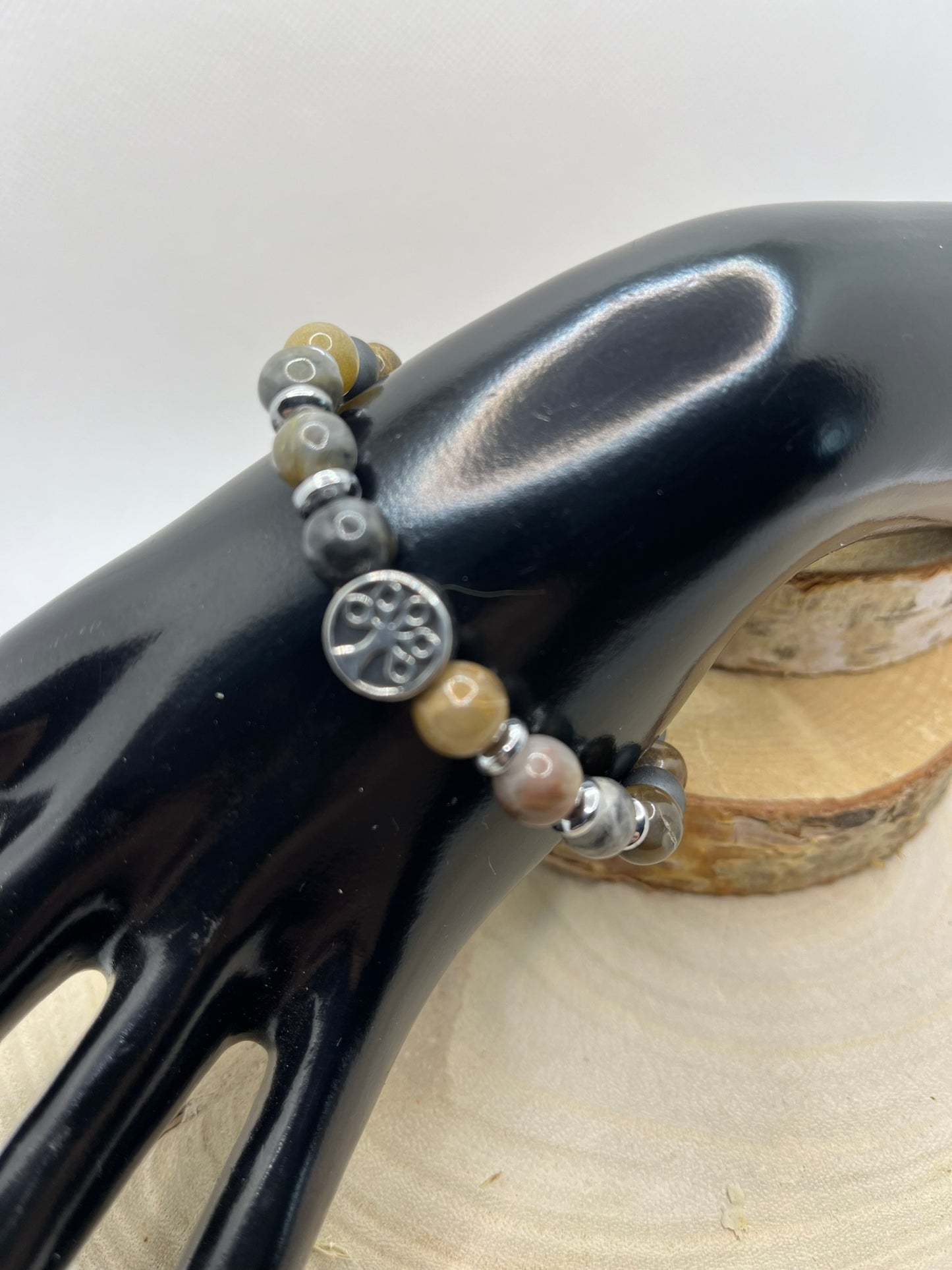 Bracelets Pierres - Mokaïté / Hématite / Perles fantaisie