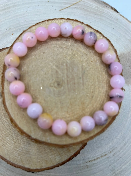 Bracelets Pierres - Opale Rose