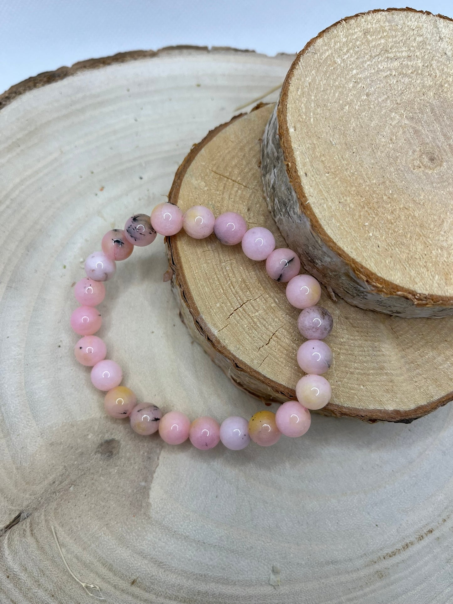 Bracelets Pierres - Opale Rose