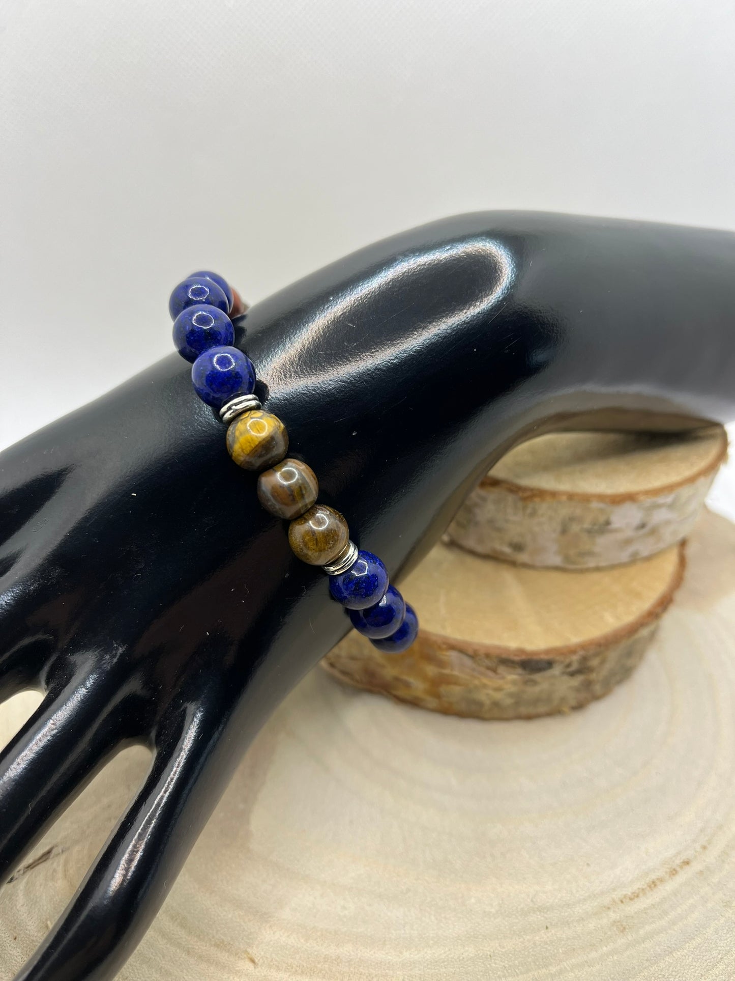 Bracelets Pierres - Lapis Lazuli / Oeil de Tigre