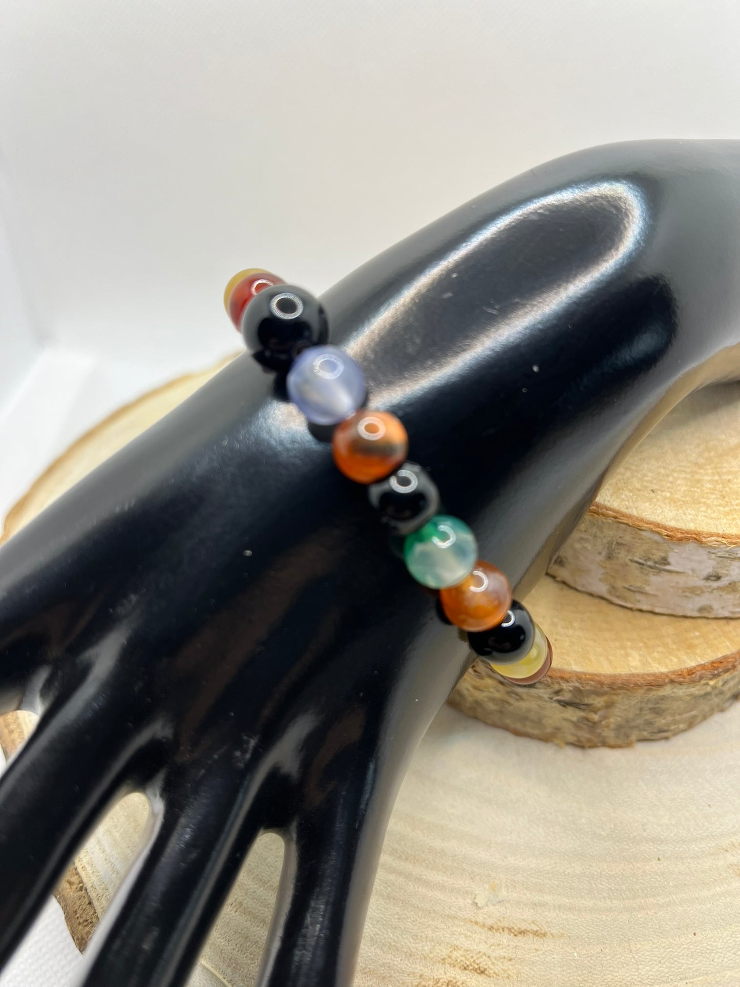 Bracelets Pierres - Agate Multi couleur